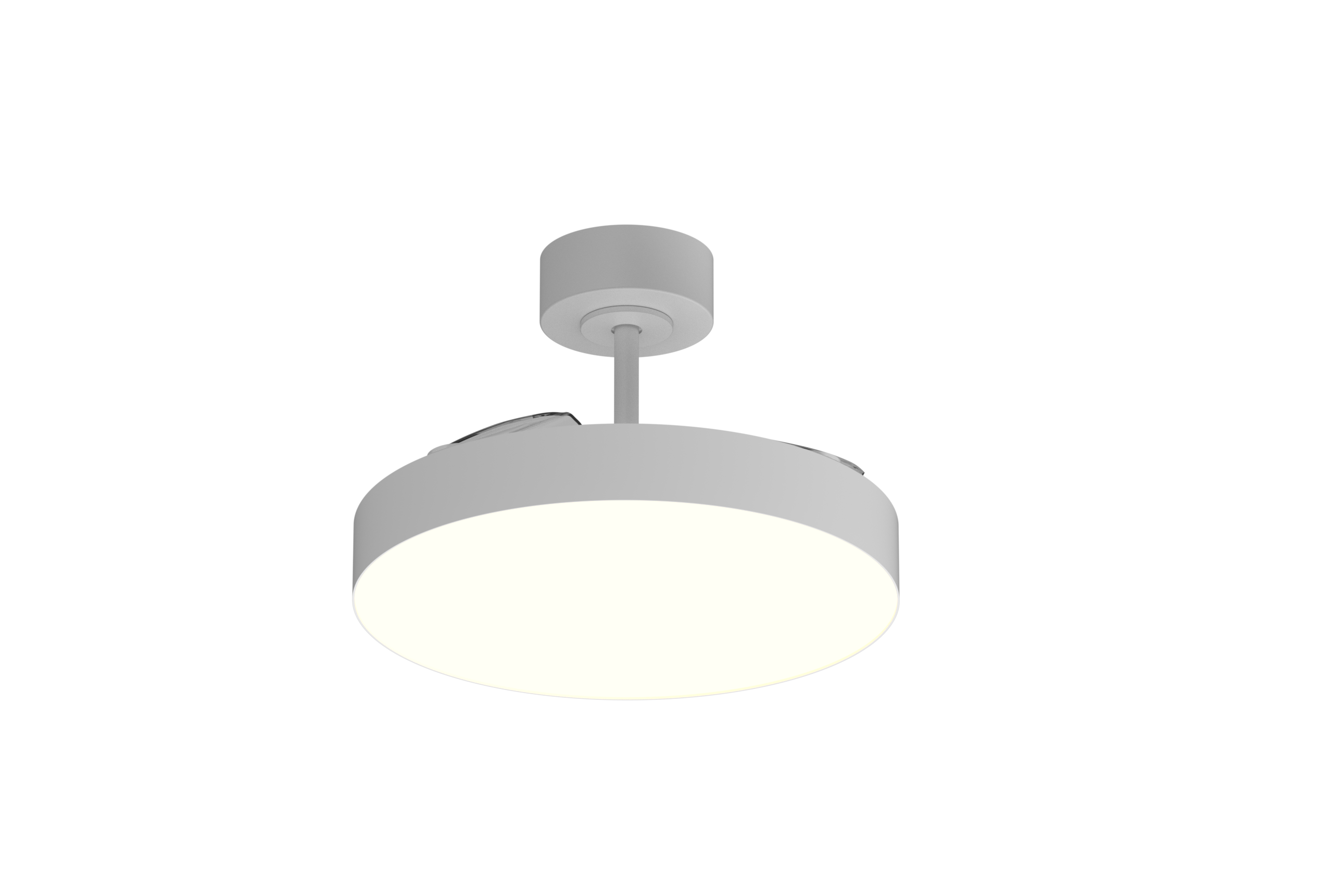 Ventilador de techo con luz silencioso DC 20W con mando ø96 cm Mira XS LUMIPLUS blanco luz CCT 3 aspas| 6 velocidades| modo verano/invierno| temporizador| brisa| recomendado para <13m² - 2