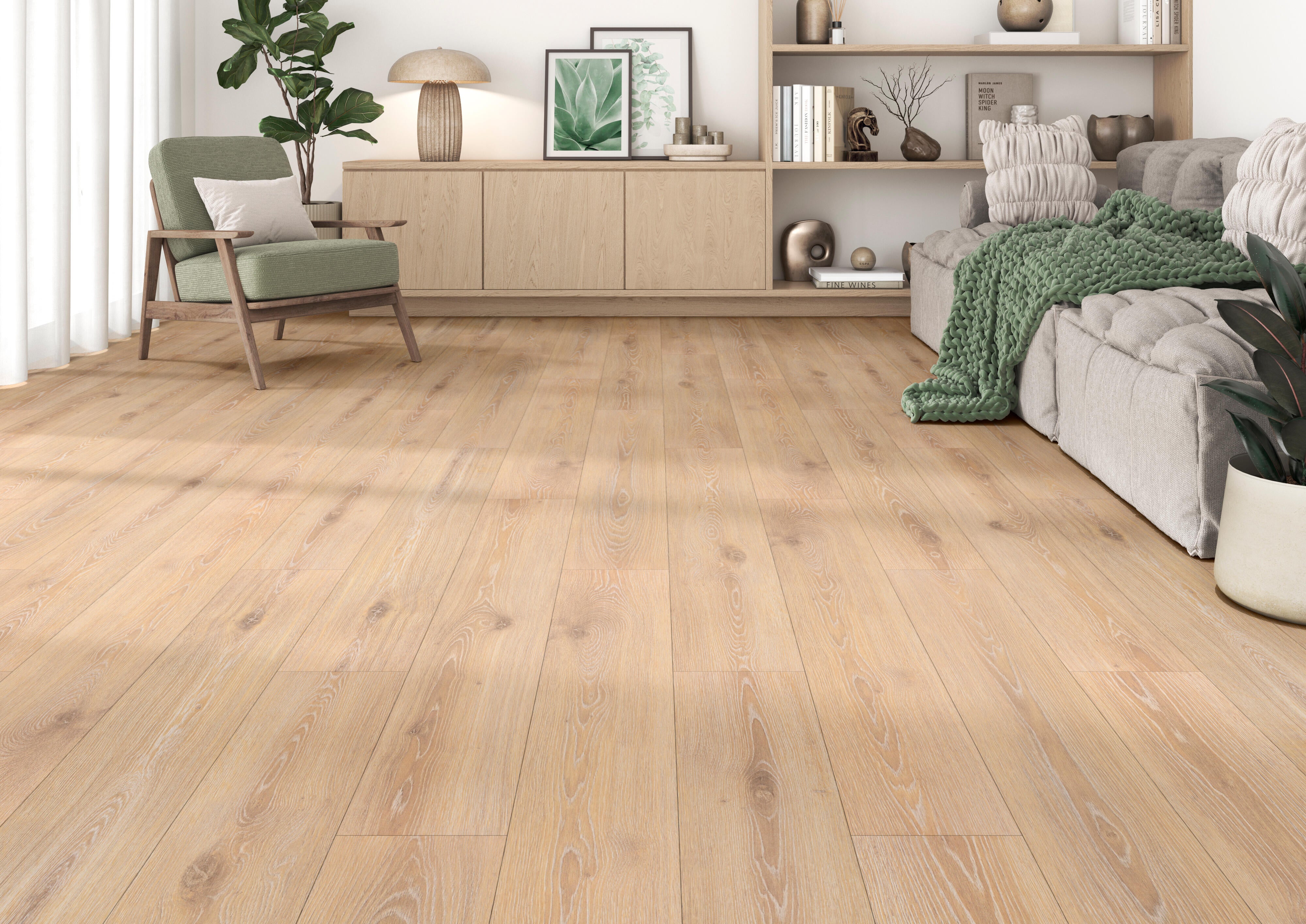Suelo laminado extrem BITA resistente al agua 100h 10mm espesor AC5 ARTENS NAT340 - 2