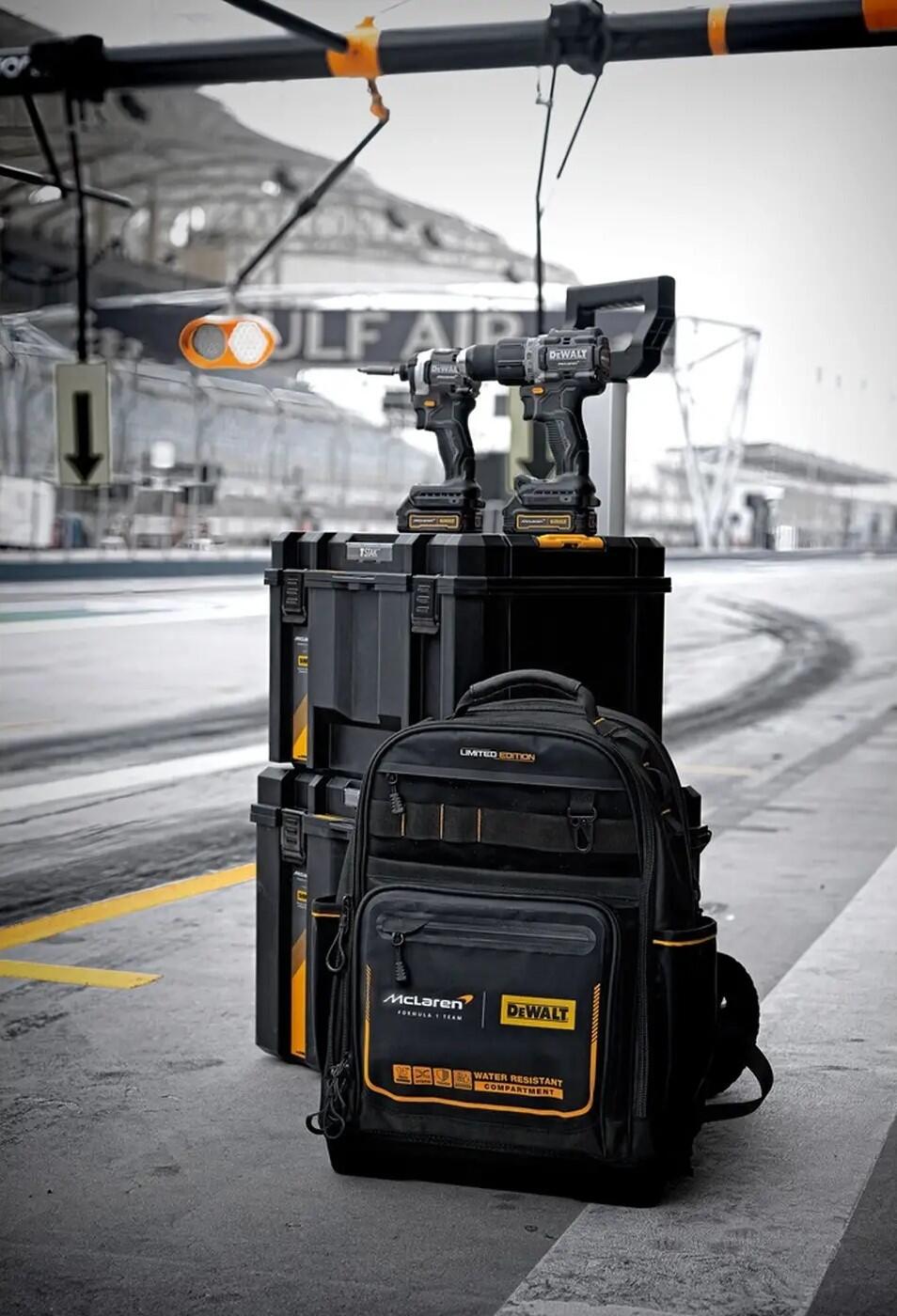 Mochila Mclaren Edição Limitada Dewalt DWST60122-1 IP54 33 compartilhamentos 25KG - 4