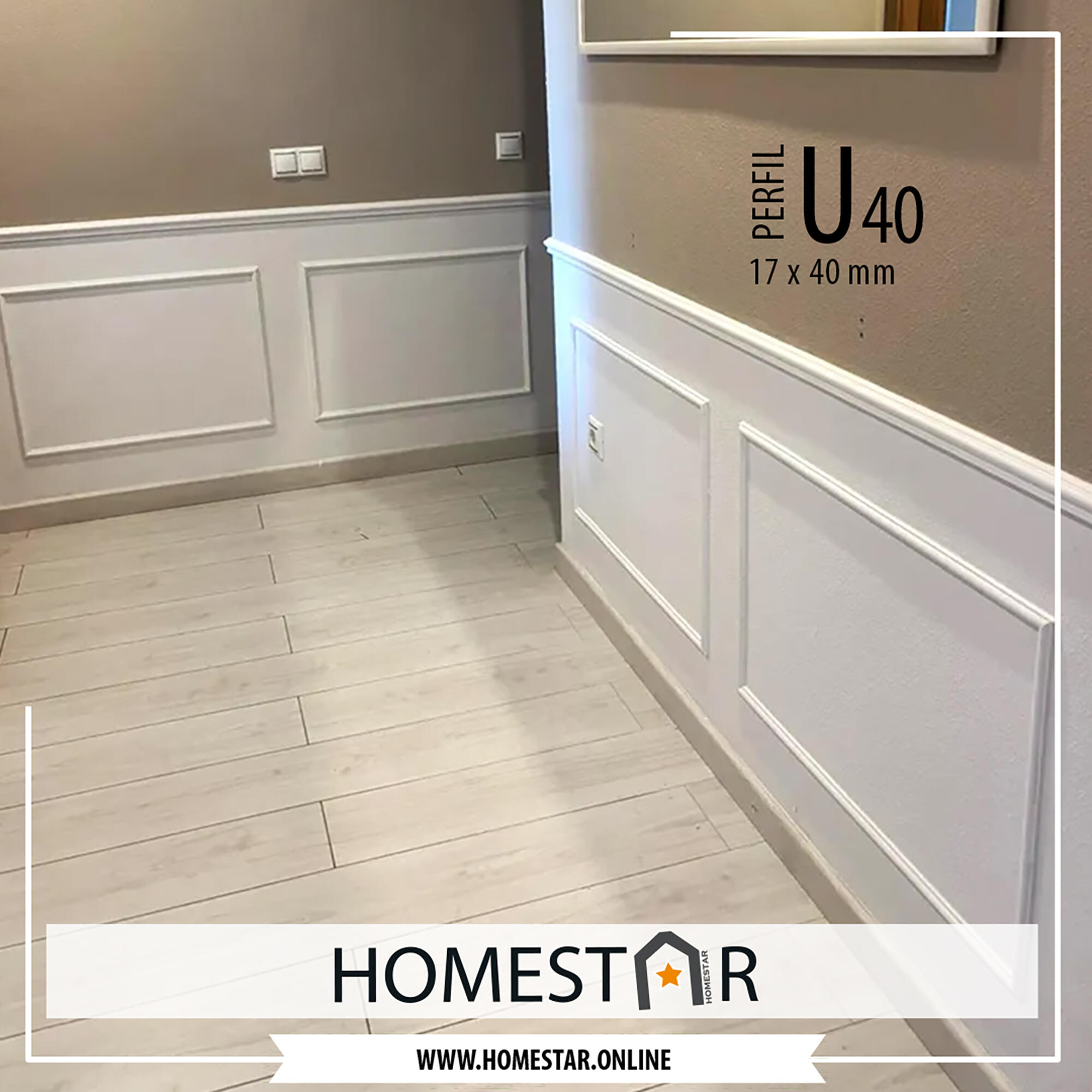 Sanca 200x4x2 cm HOMESTAR U40 - 4