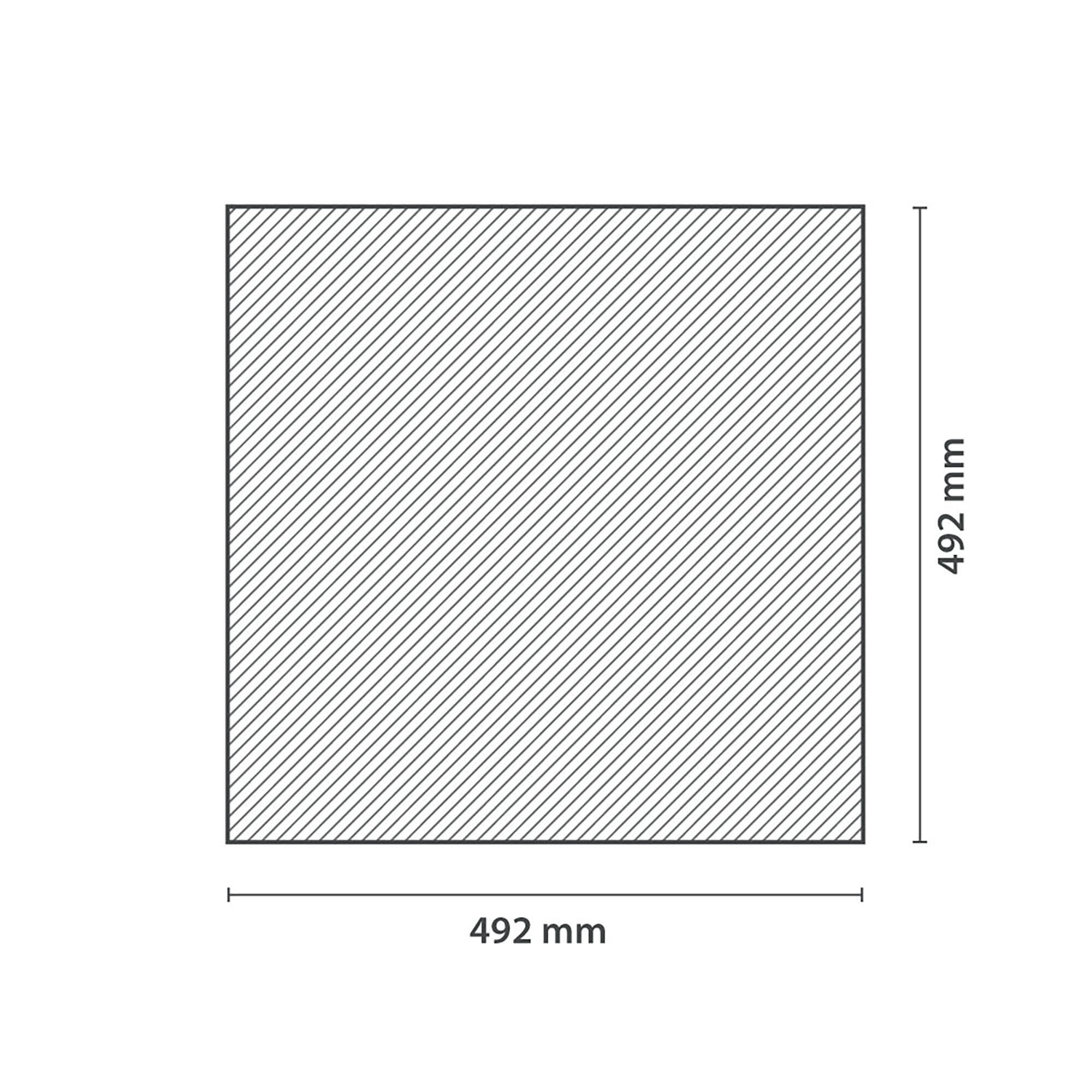 Placas de revestimento decorativas 500x500M HOMESTAR D62 EPS (Pack 8un) - 5