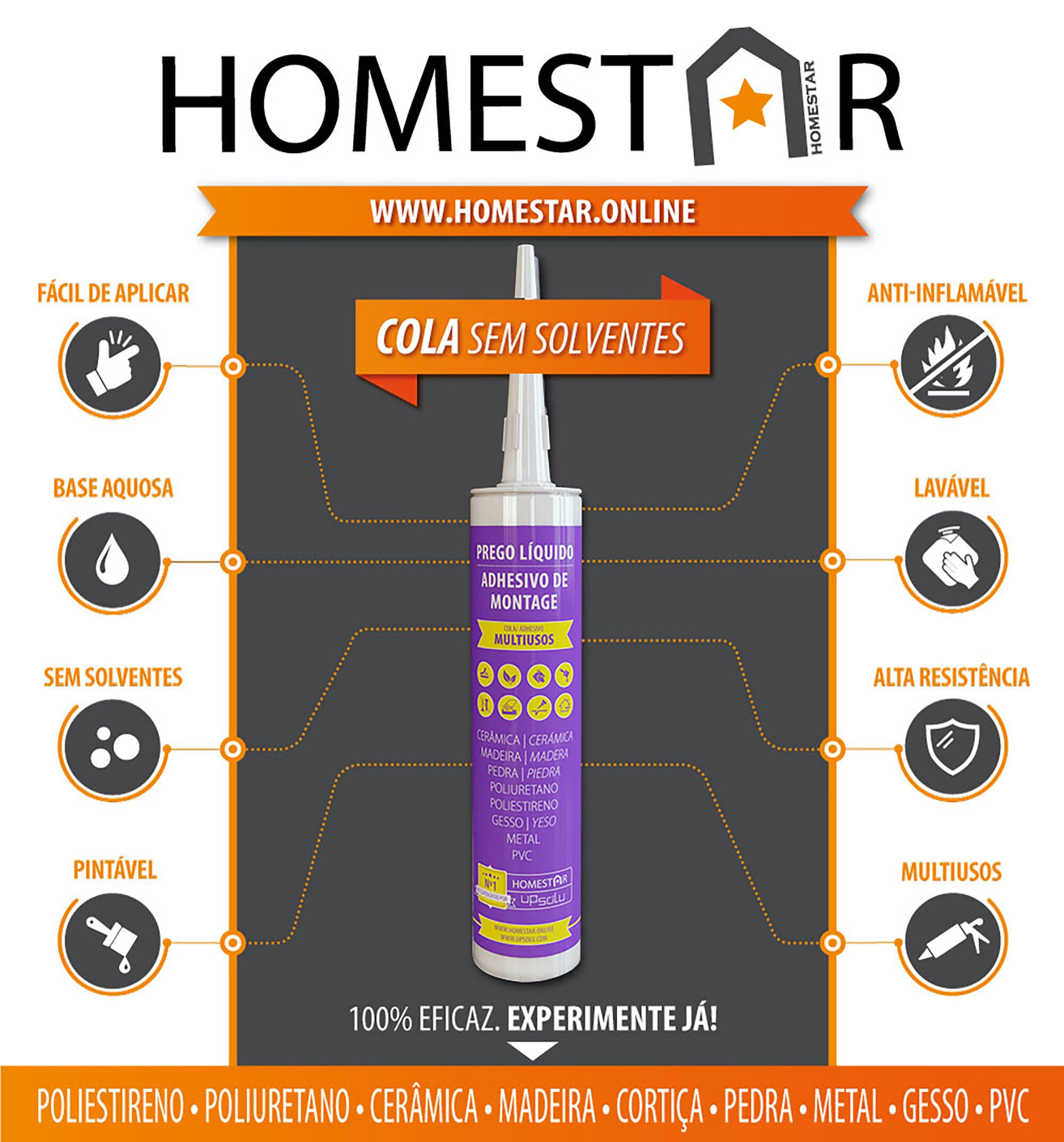 Cola para sancas HOMESTAR 300ML - 2