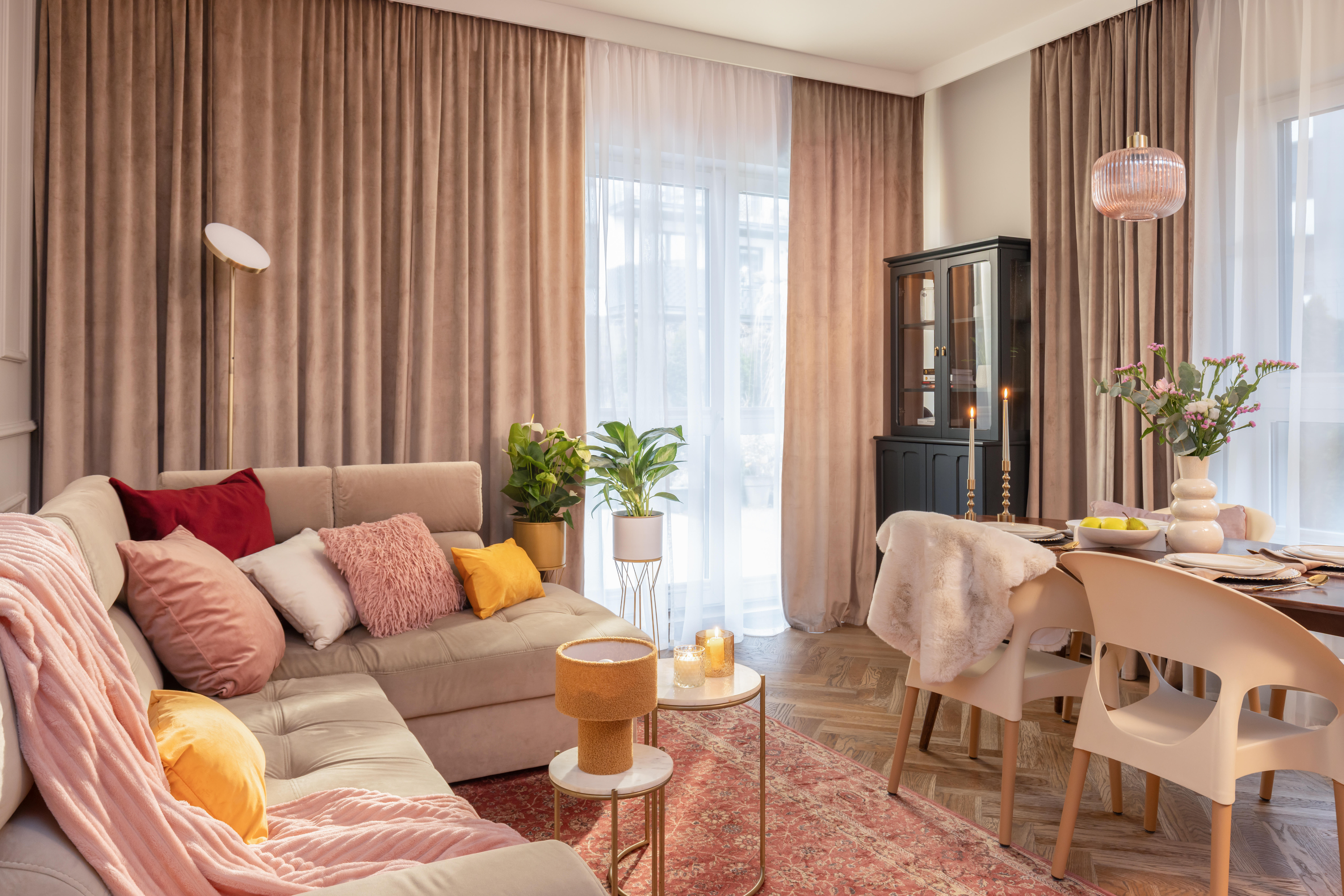 Lampa podłogowa Osana mosiądz 3200 lm LED Inspire - 4