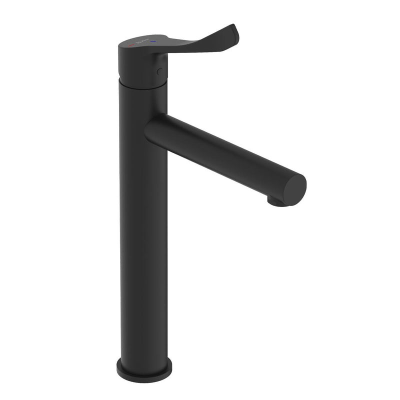 HUBER Rubinetto per lavabo SUITE nero opaco