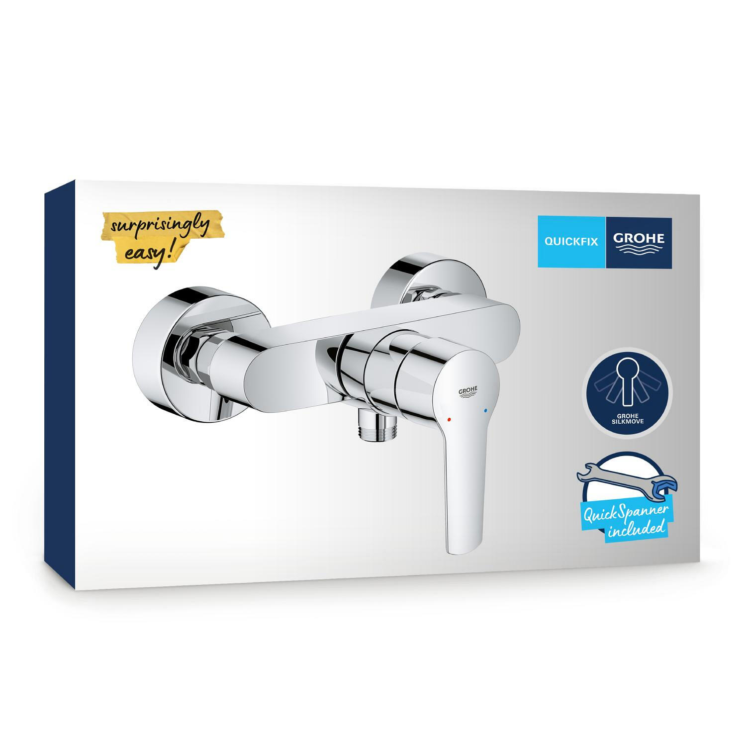 Grifo de ducha monomando GROHE Start New 22 cromo brillo Latón - 9