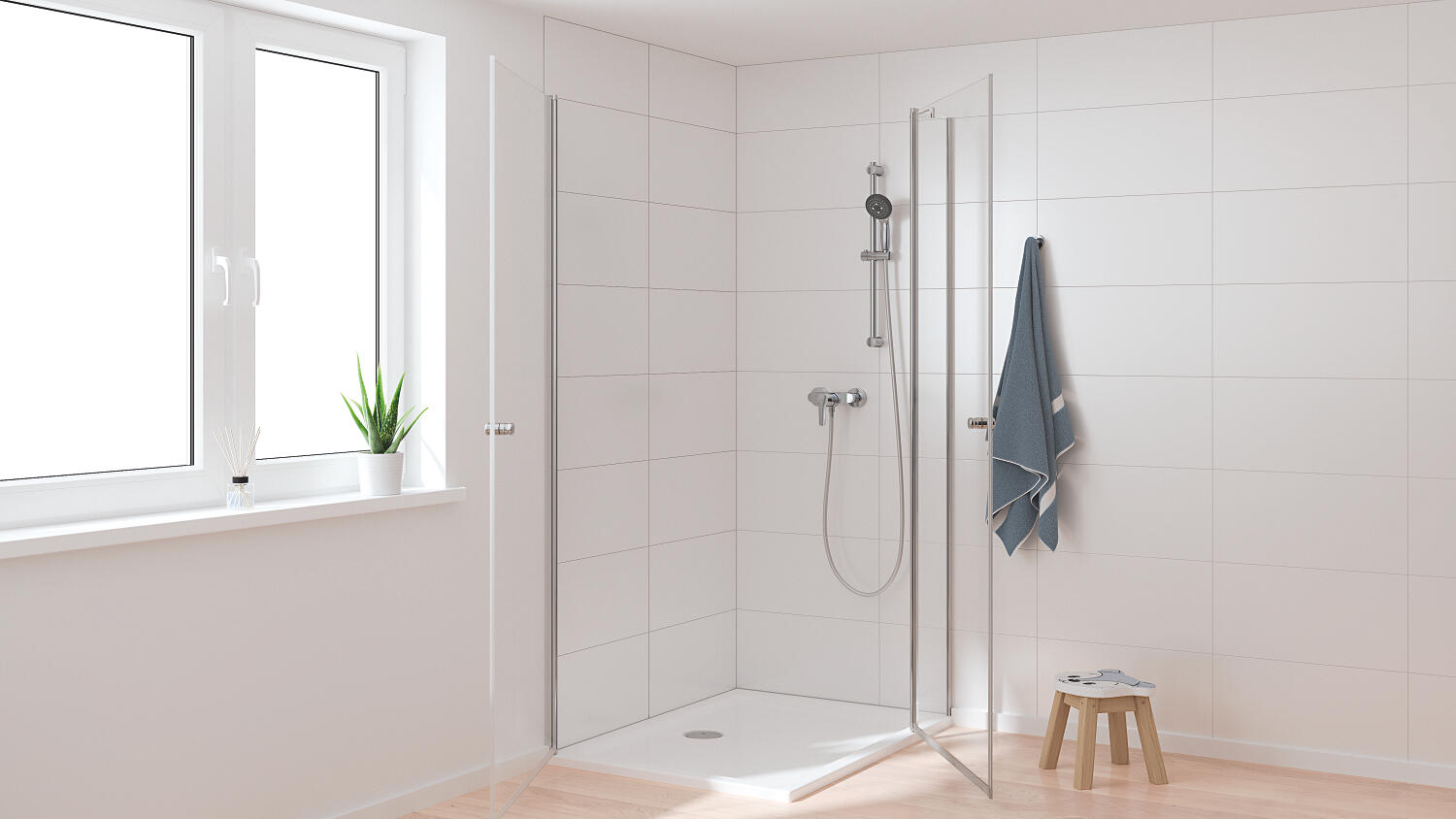 Grifo de ducha monomando GROHE Start New 22 cromo brillo Latón - 6