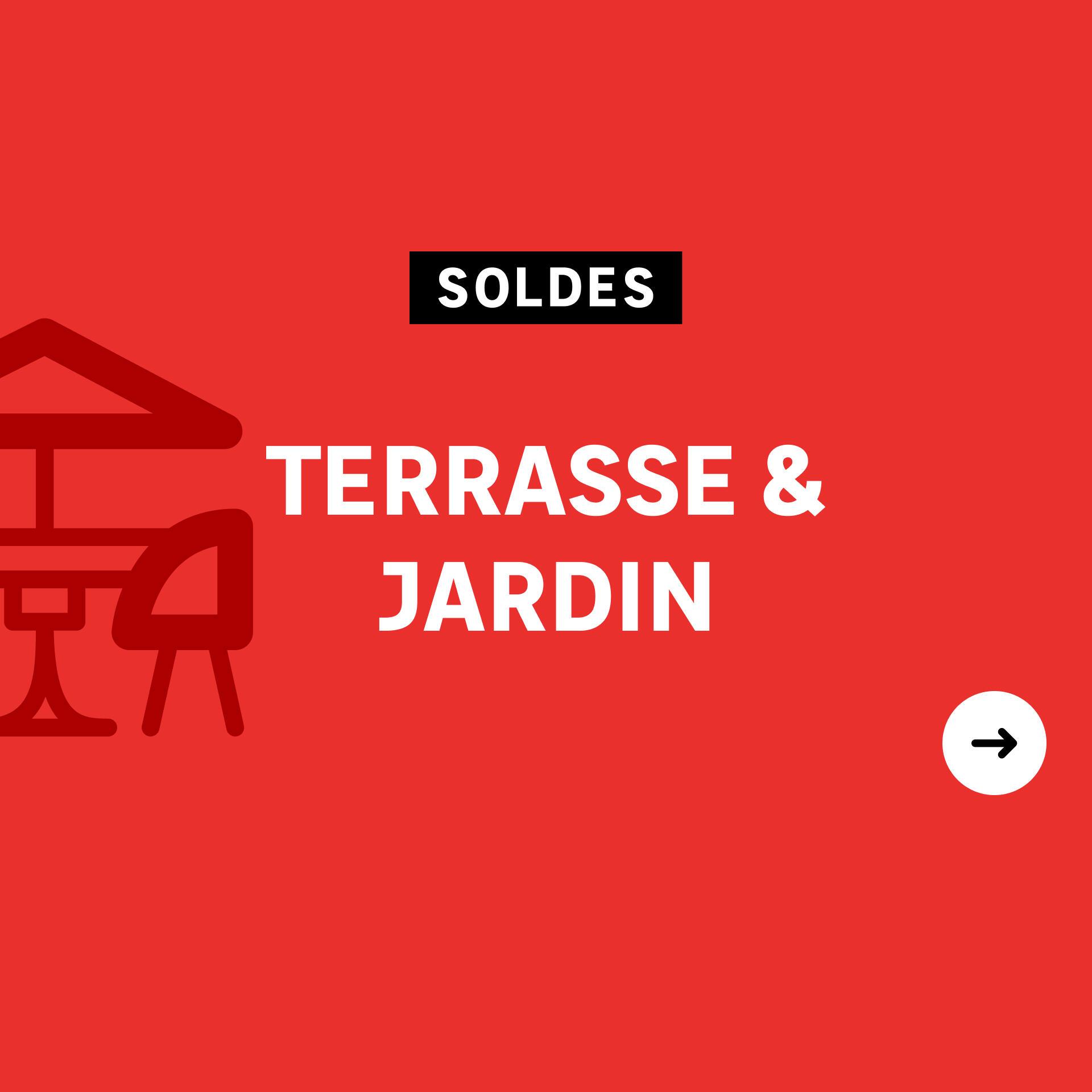 soldes terrasse et jardin