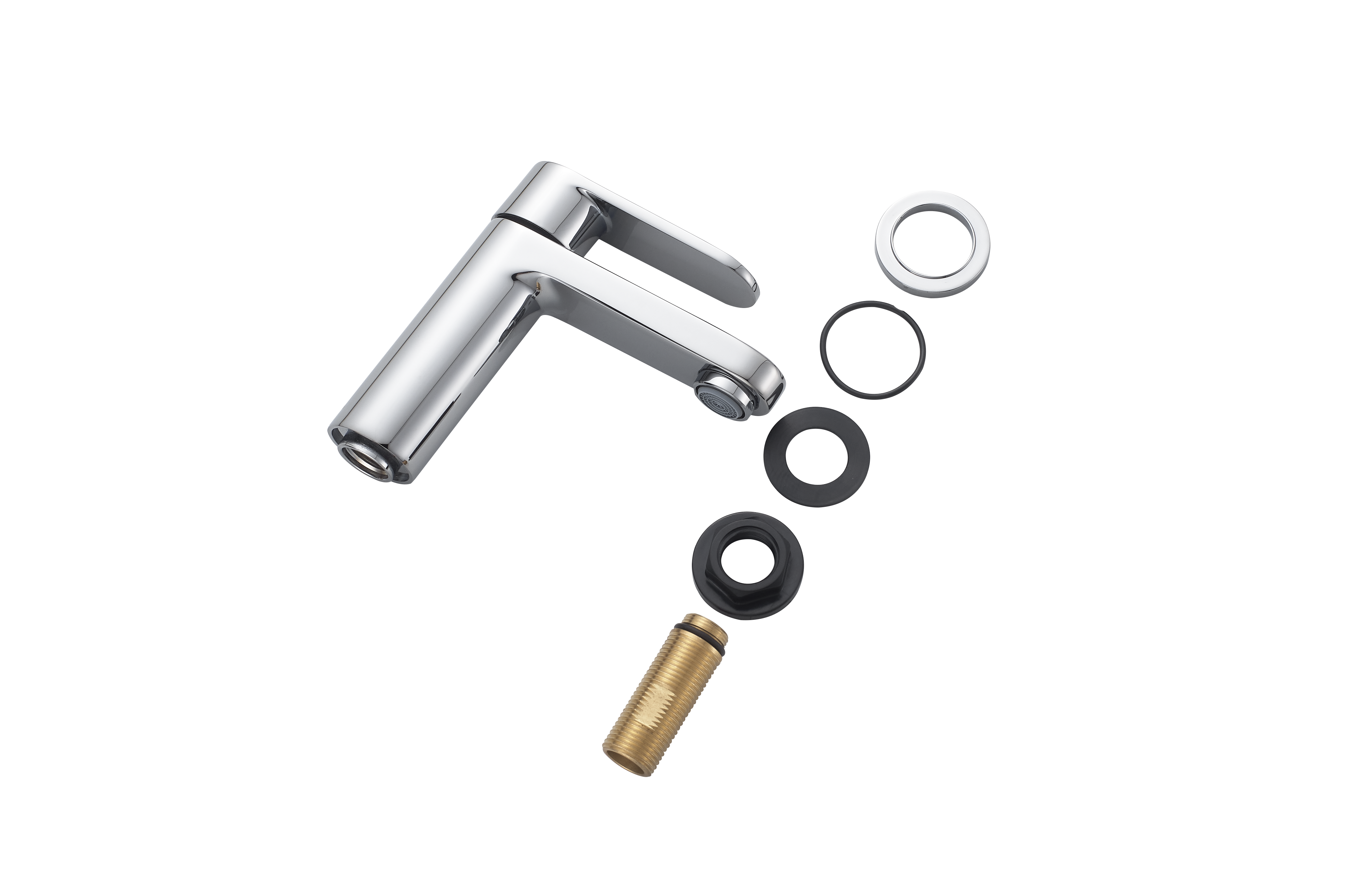 Bateria umywalkowa chrom Icone zimna woda Sensea - 5