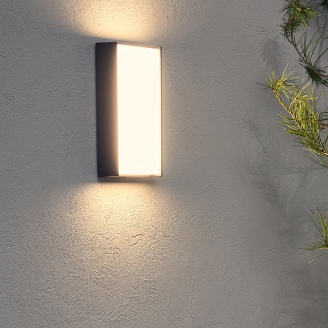 Applique extérieure Bord de mer led 2850 lm, blanc chaud à froid, Cizur INSPIRE