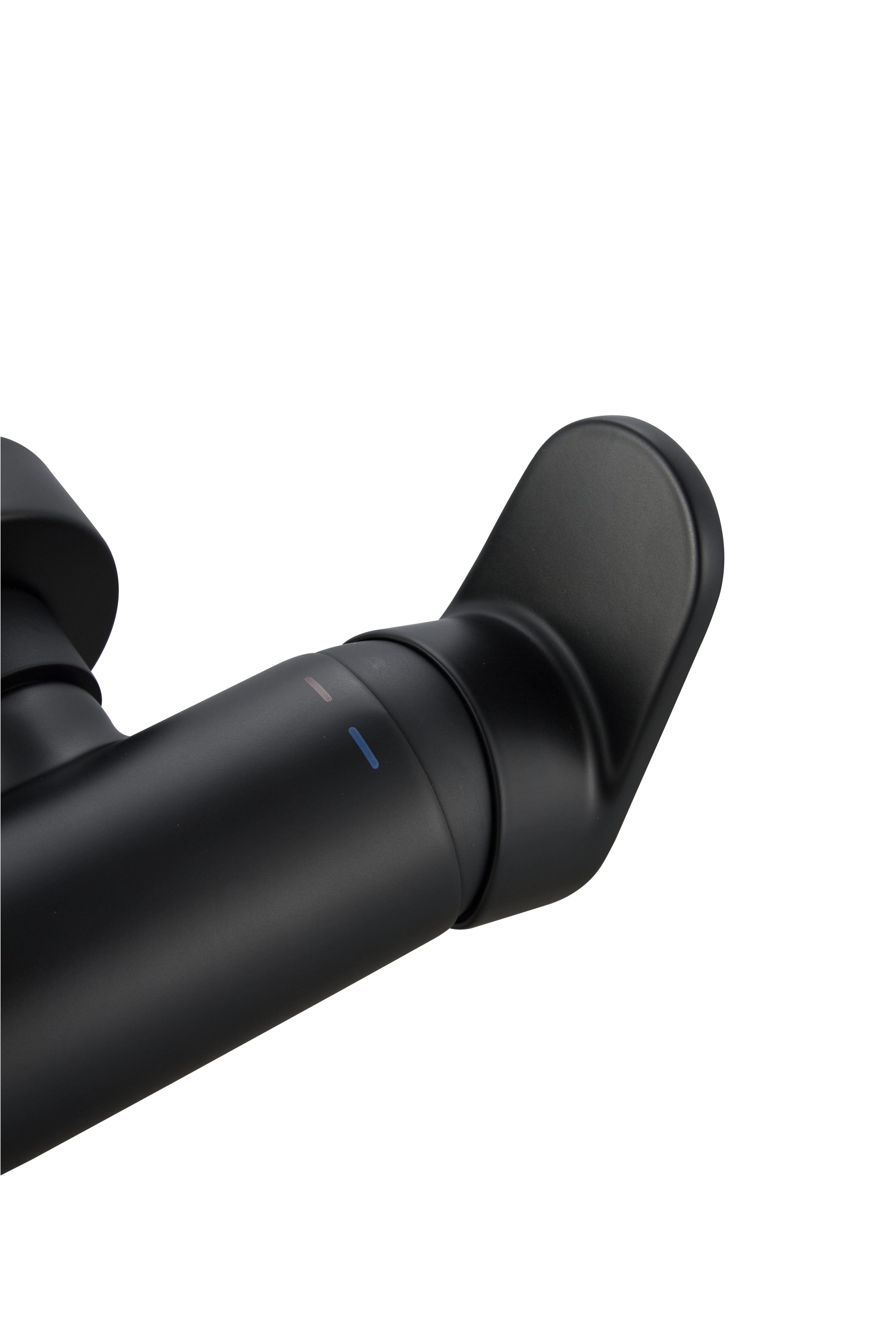 Grifo de bañera monomando SENSEA New Icone negro mate Latón - 11