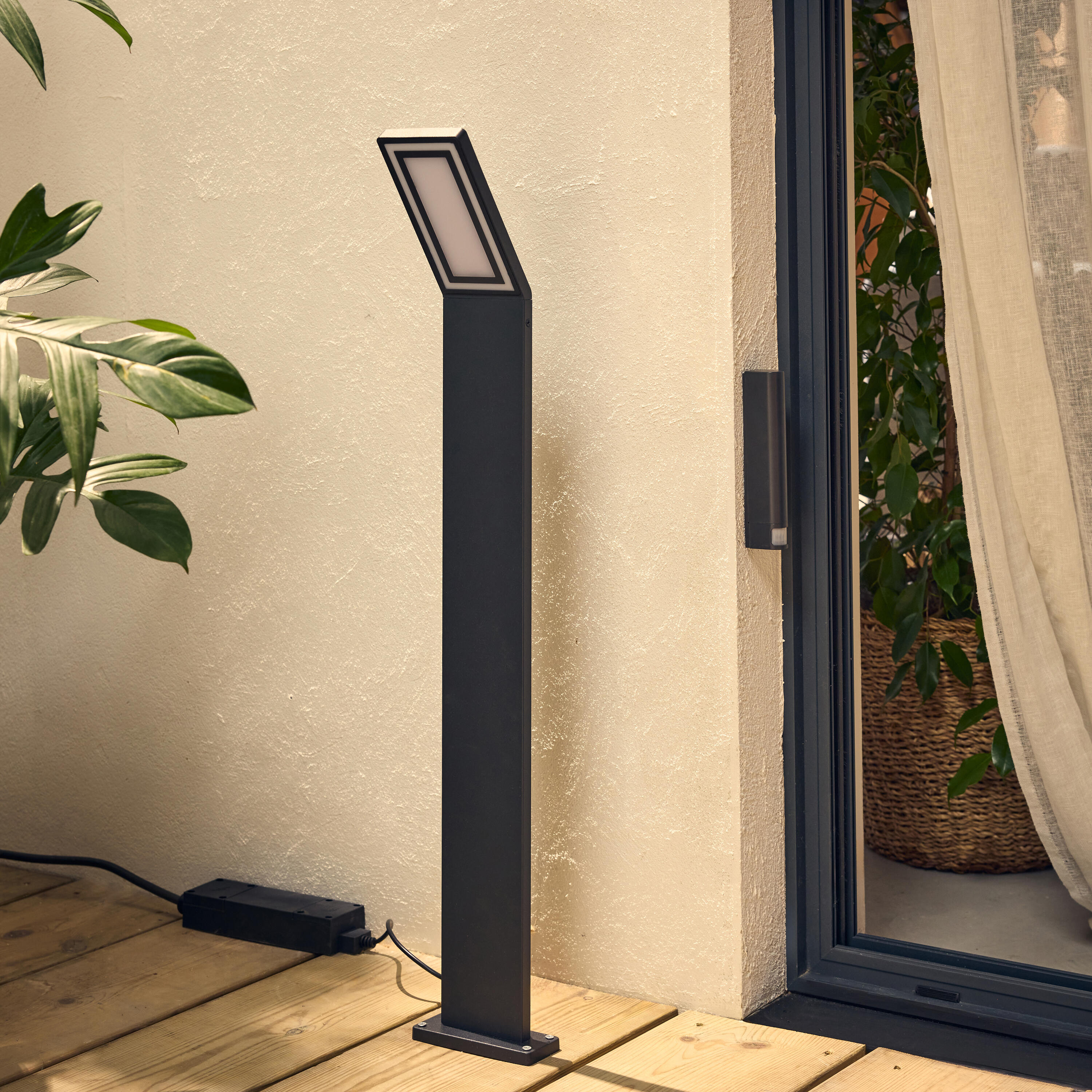 Potelet extérieur Led Rilievo, 1000 Lumens, variation blancs/ intensité, INSPIRE - 2