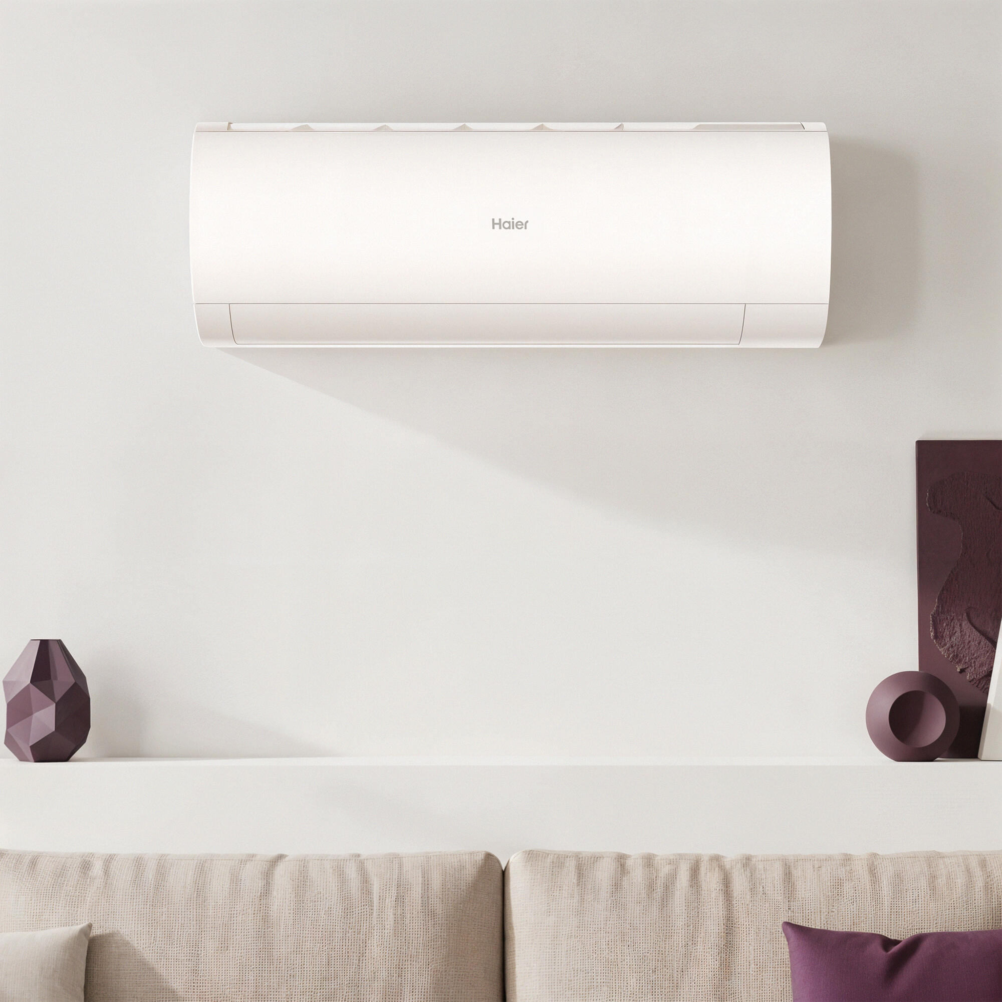 Ar condicionado fixo (1X1) 9000 Btu Perla premium Haier - 2