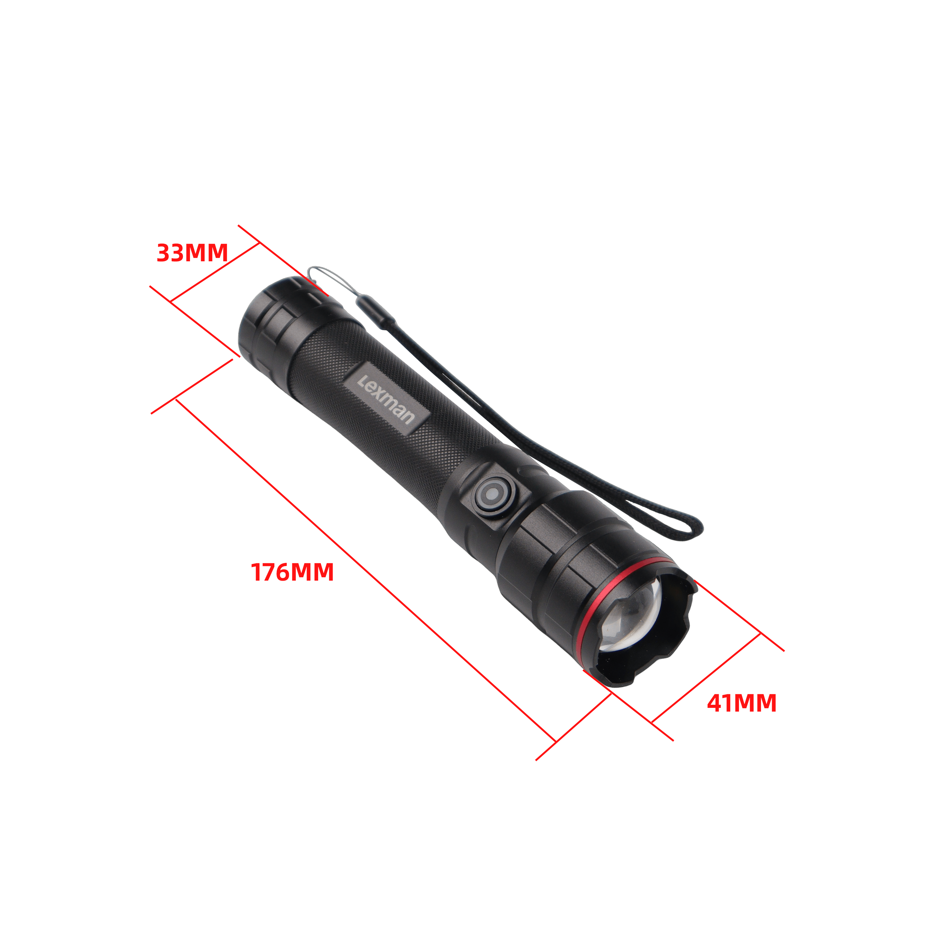 Latarka ledowa aluminiowa 1500 lm USB-C Lexman - 10