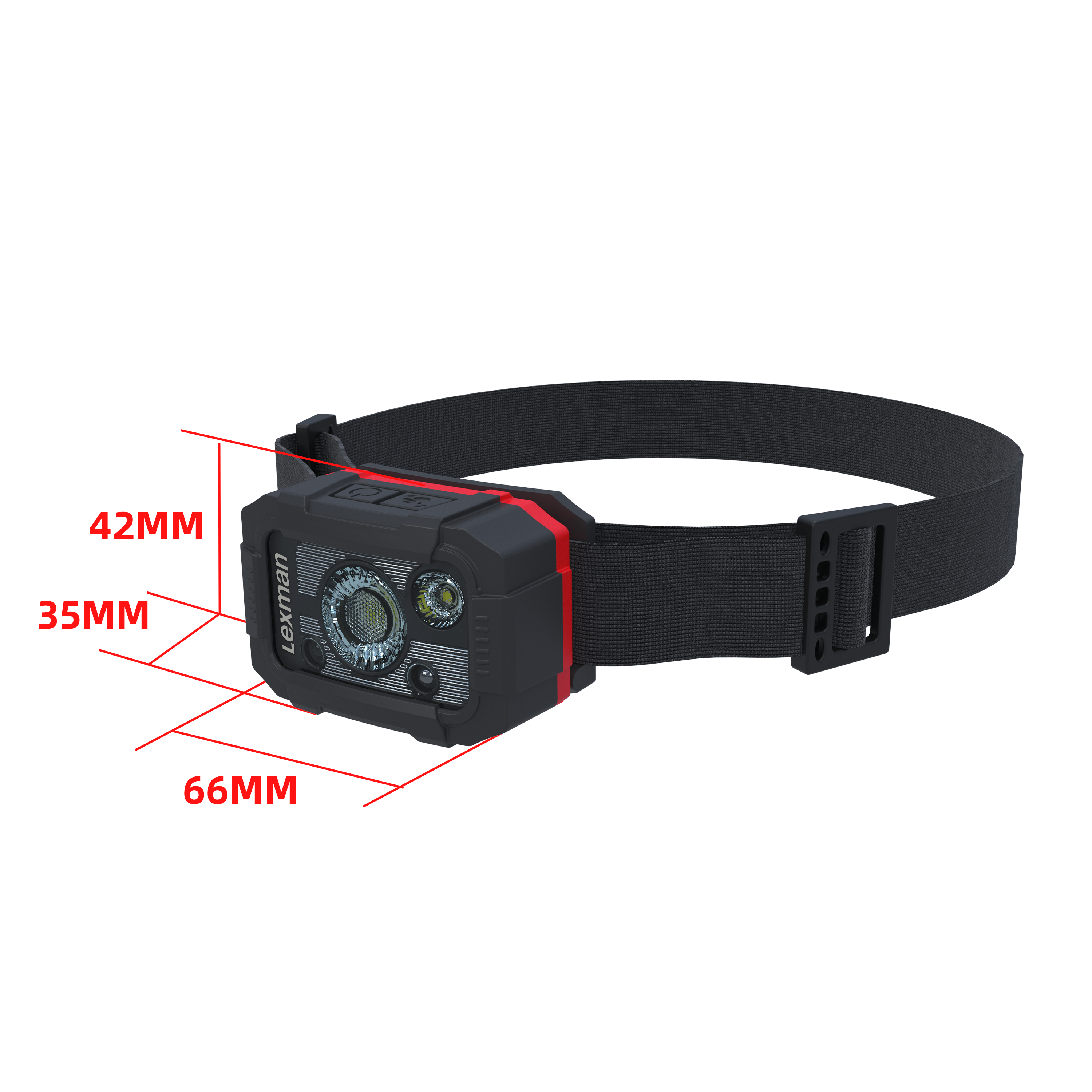 Latarka czołowa LED 520 lm USB-C Lexman - 15