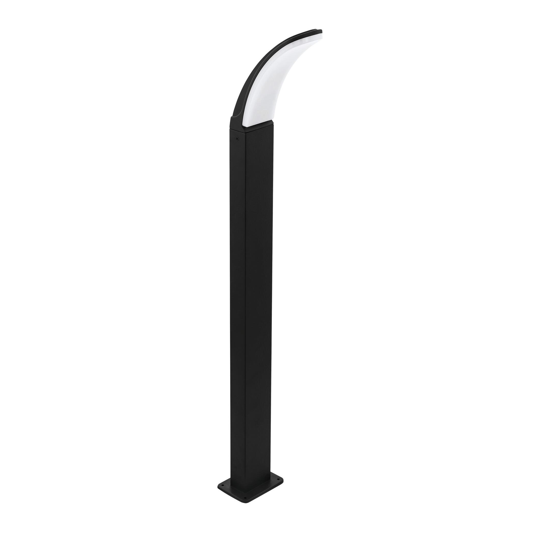 Lampione da giardino LED, Fiumicino H 90 cm, nero 1500 LUMEN, IP44 EGLO - 2