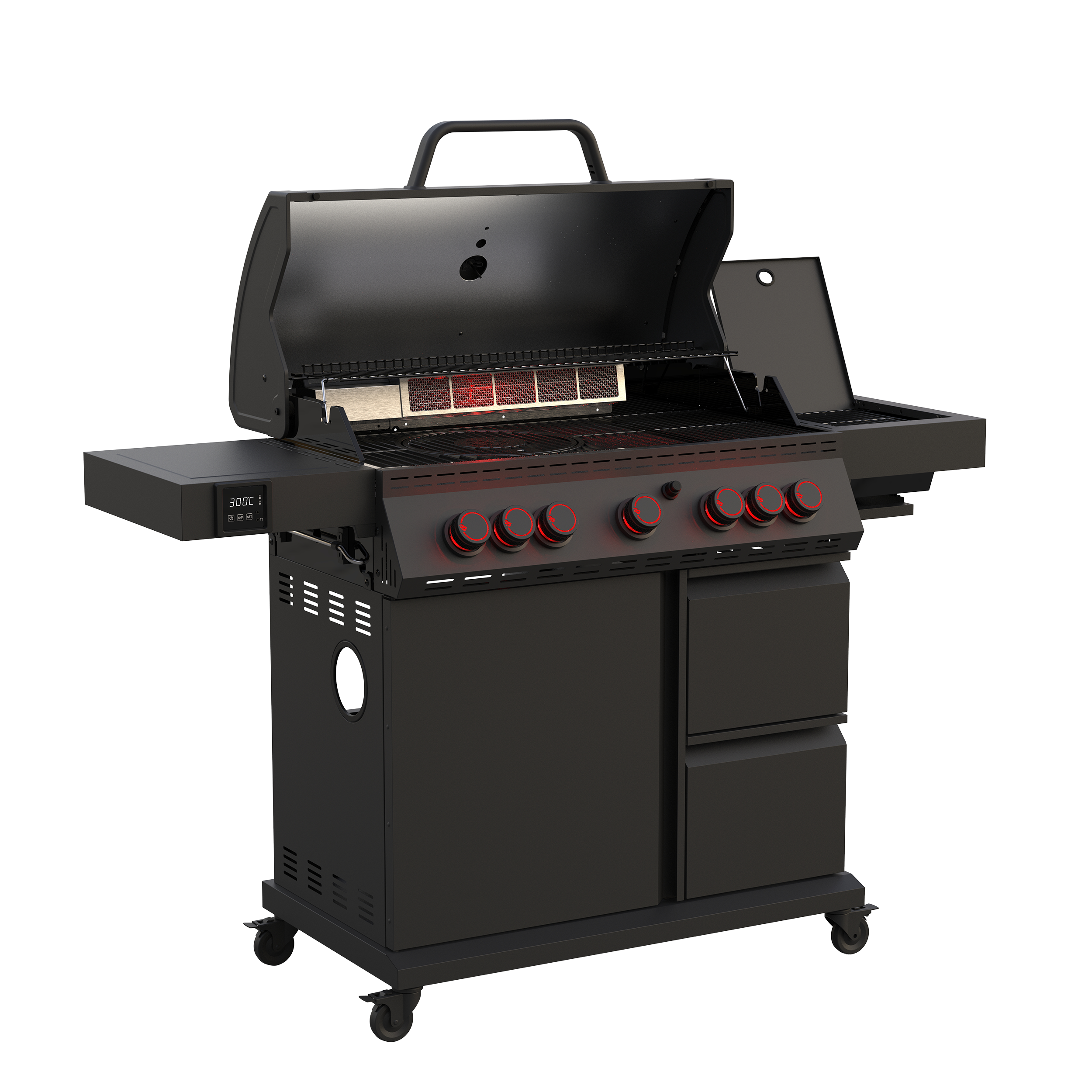 Grill gazowy Cool Black 5.2 maxX 7 palników 22 KW Landmann