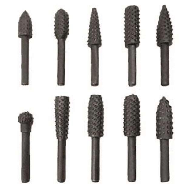 10 ESCOFINAS PARA TALADRO 6.2MM