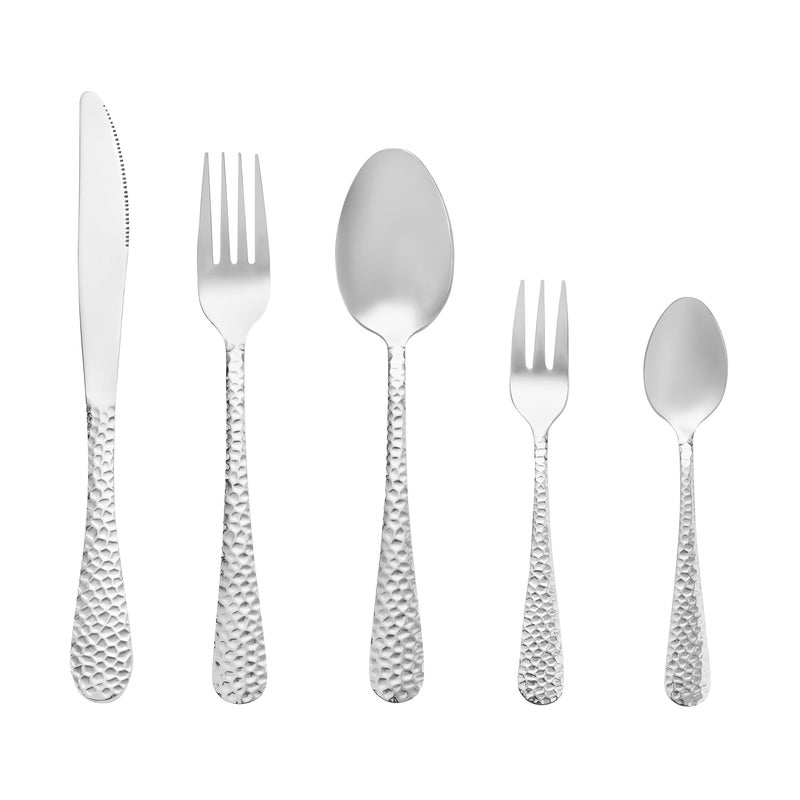 Zestaw sztućców ze stali nierdzewnej Bubble 60 EL Gift