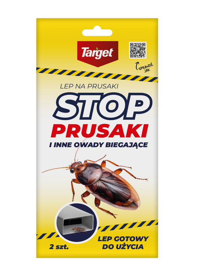 Łapka na owady lep na prusaki i inne owady biegające  2 szt Target