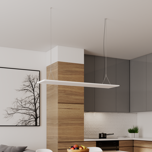 Painel LED retangular Anvik Inspire 4000lm IP20 30x120 cm branco