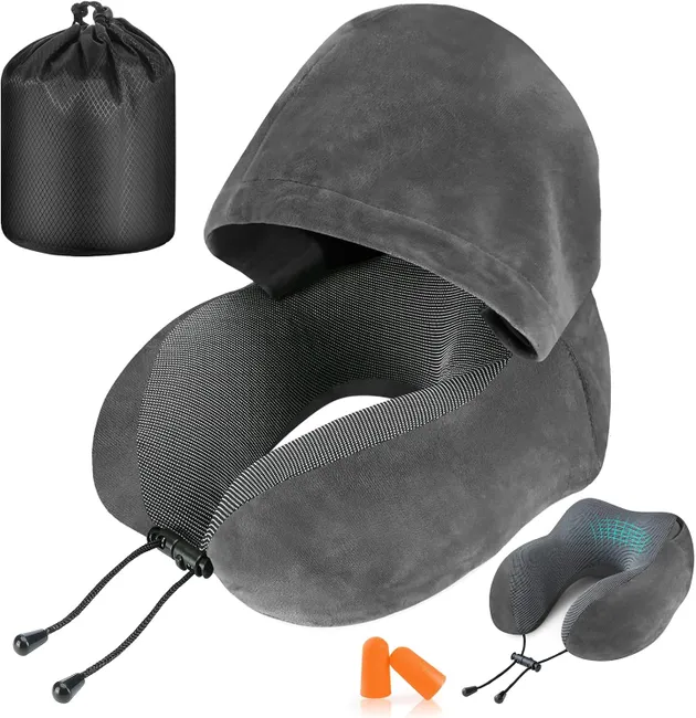 Cuscino Cervicale Ergonomico In Memory Foam Ehomfory – 2 Altezze, Federa Lavabile, Supporto Perfetto Per Collo E Spalle!