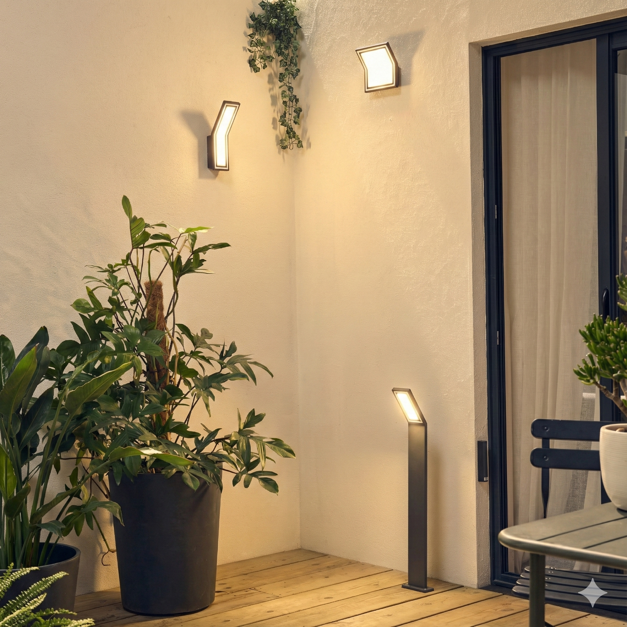 Potelet extérieur Led Rilievo, 1000 Lumens, variation blancs/ intensité, INSPIRE - 13