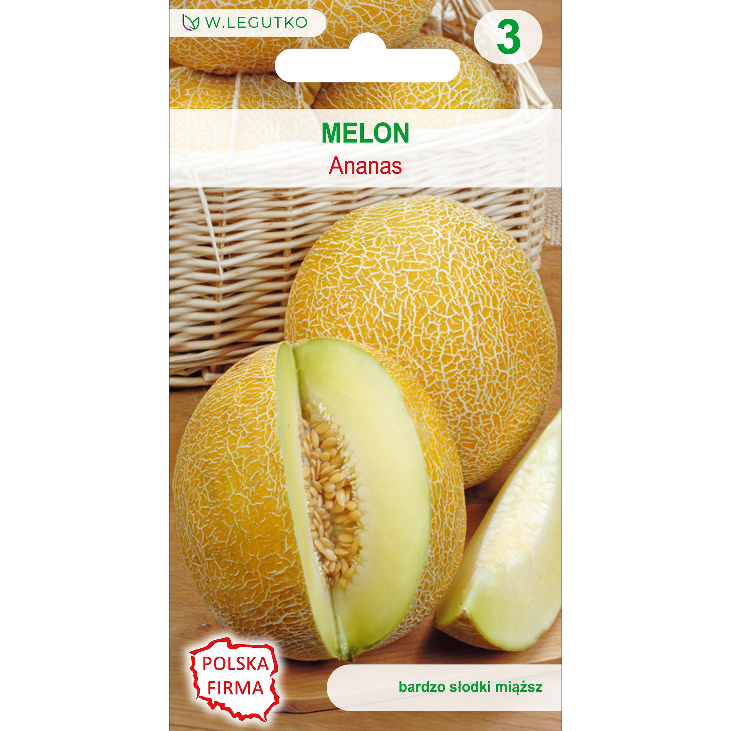 Melon Ananas nasiona W.Legutko