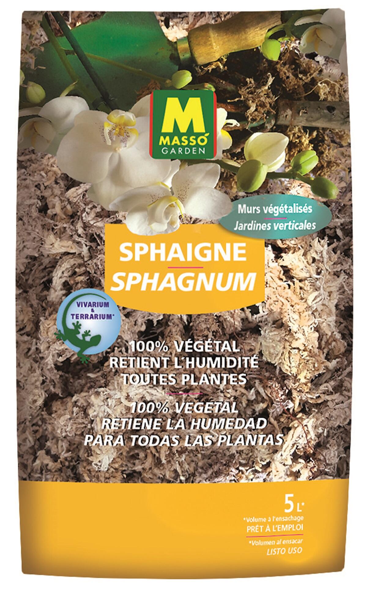 Turba de sphagnum massó 5l