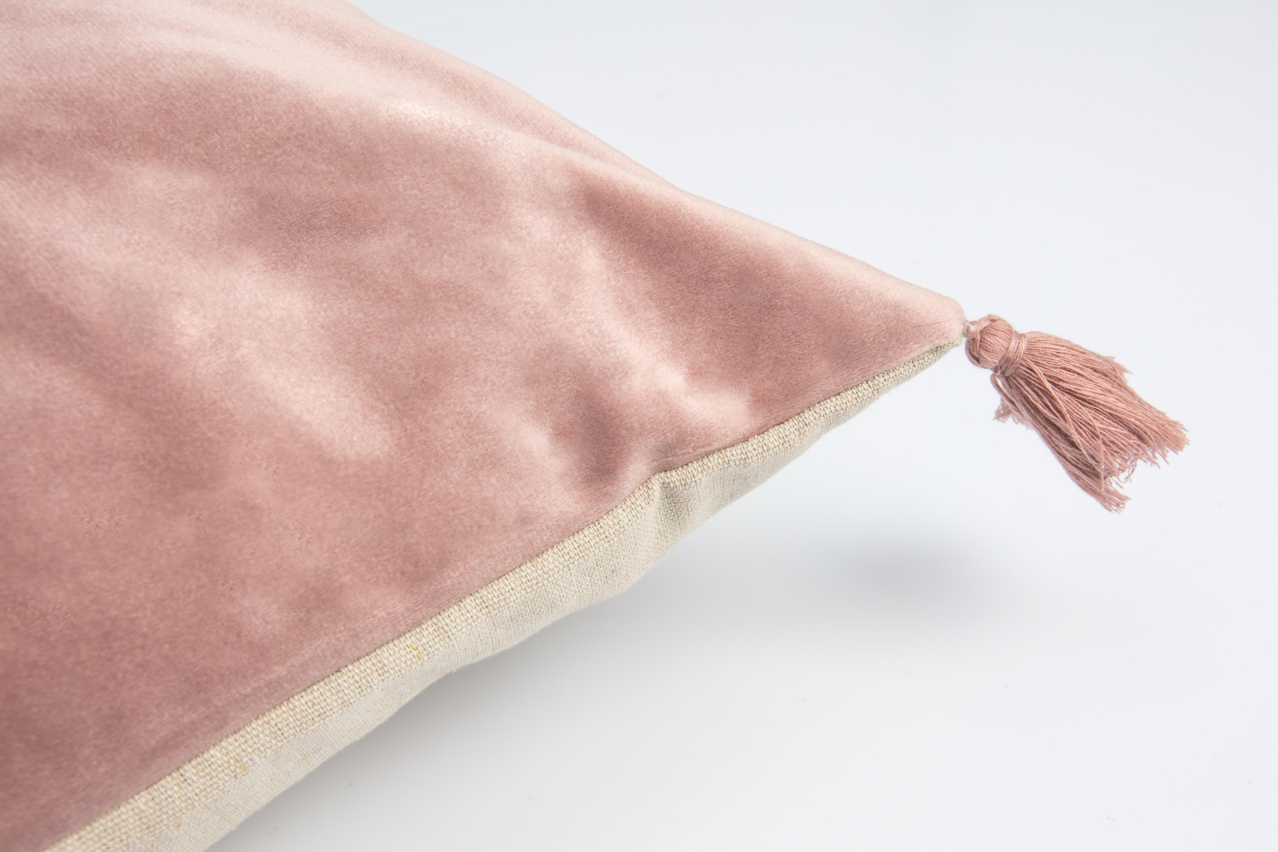 Cuscino Melisse rosa 40 x 40 cm - 12