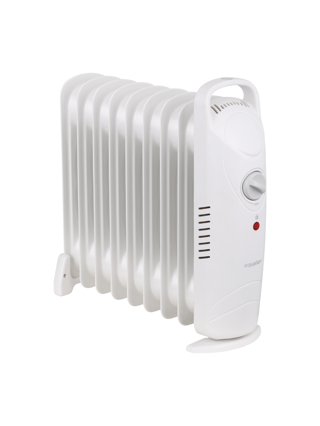 Radiateur bain d'huile électrique 900W mini EQUATION blanc