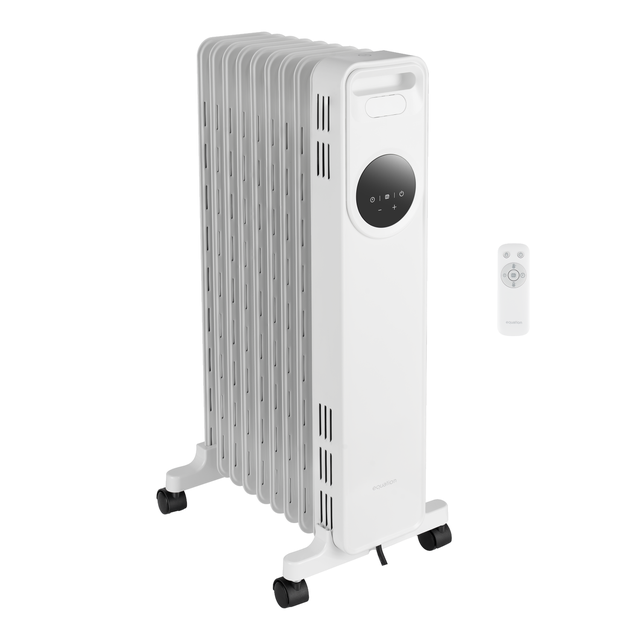 Radiateur bain d'huile électrique 2000W Essentiel EQUATION blanc
