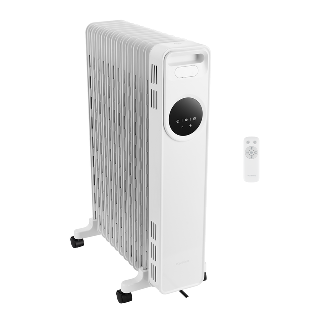 Radiateur bain d'huile électrique 2500W Essentiel EQUATION blanc