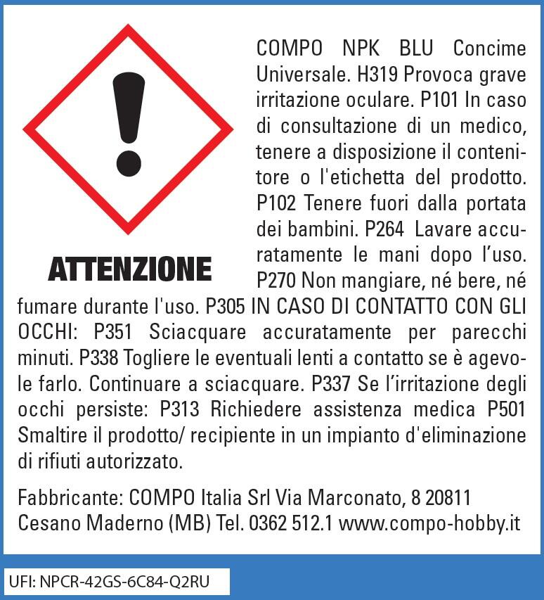 Concime granulato COMPO per uso universale 10 kg - 2