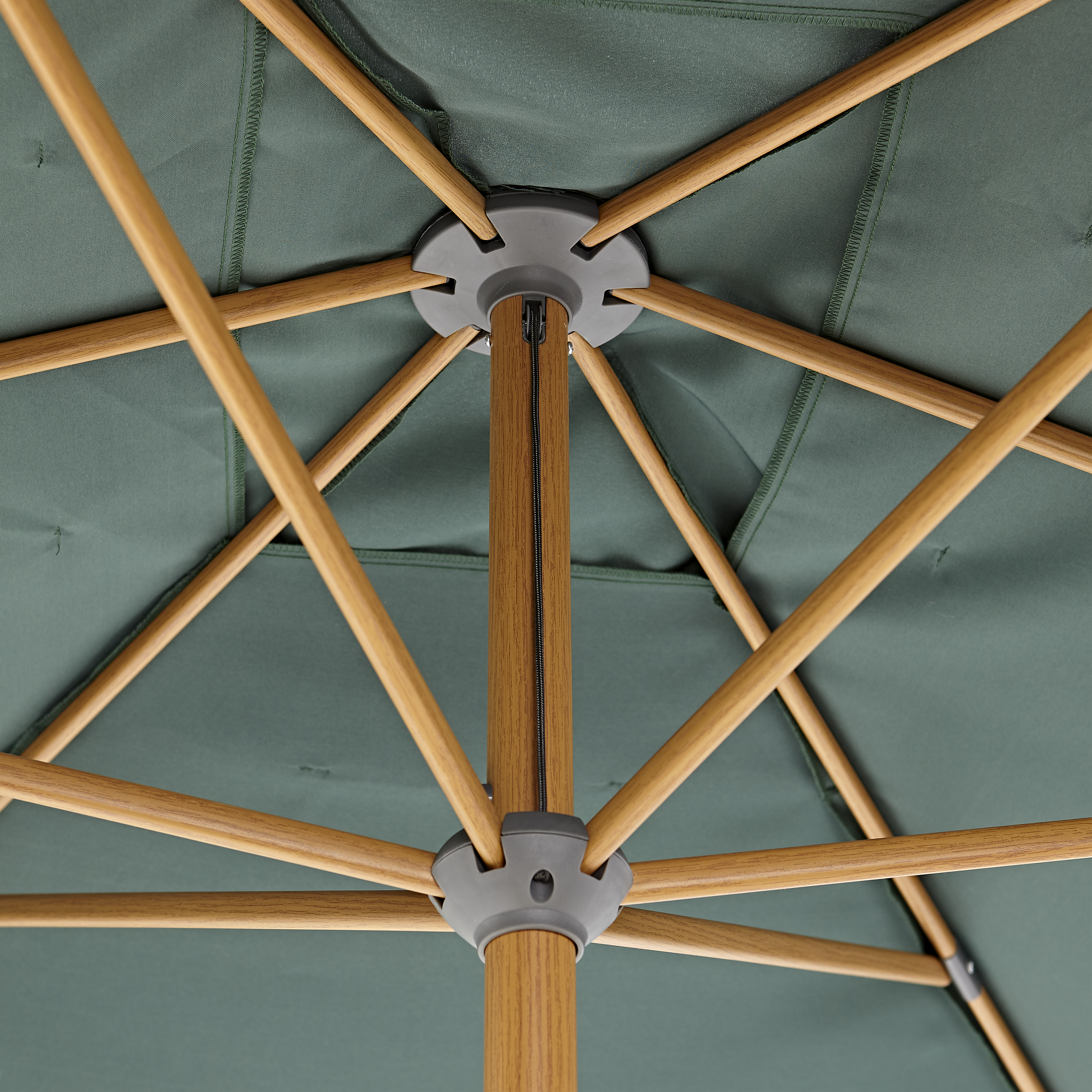 Parasol NATERIAL Agora vert rectangulaire - 5