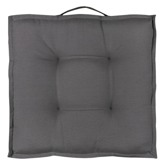 Almofada de chão Solo 40x40x8 cinzento