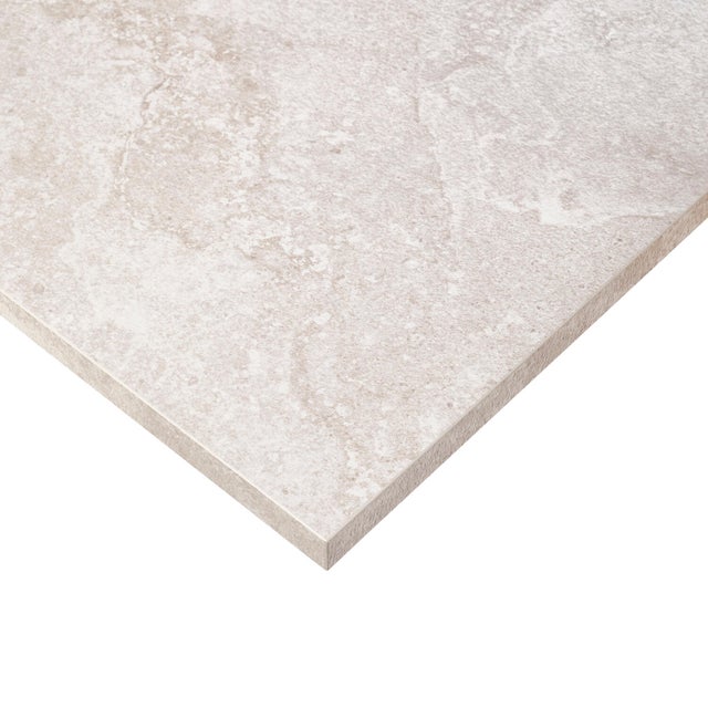 Crédence stratifié MARBRE NUAGE / CHENE SANTIANA L.300 x H.64 cm, Ep.9 mm
