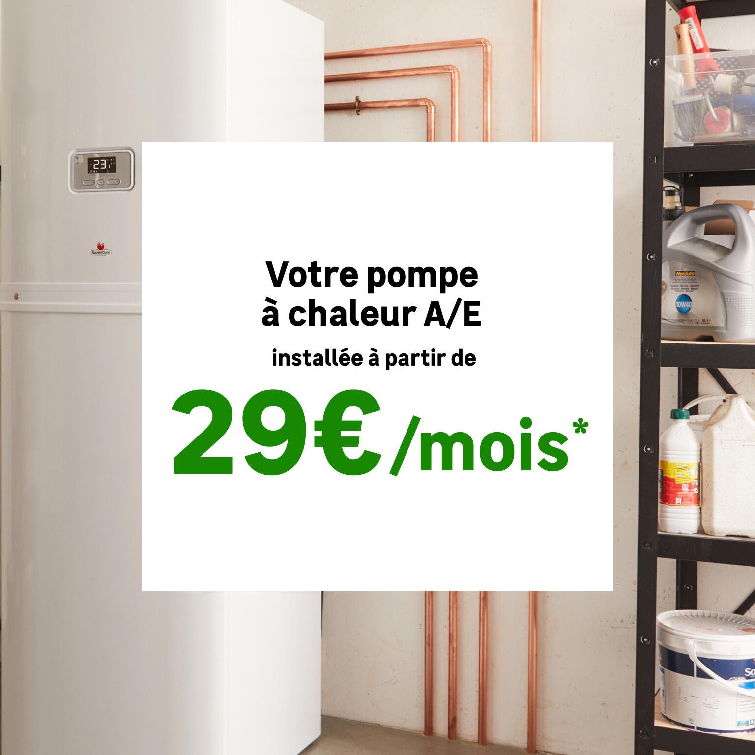 Pompe à chaleur Air Eau