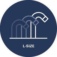 BEC HAUT POUR UN MAXIMUN DE CONFORT
