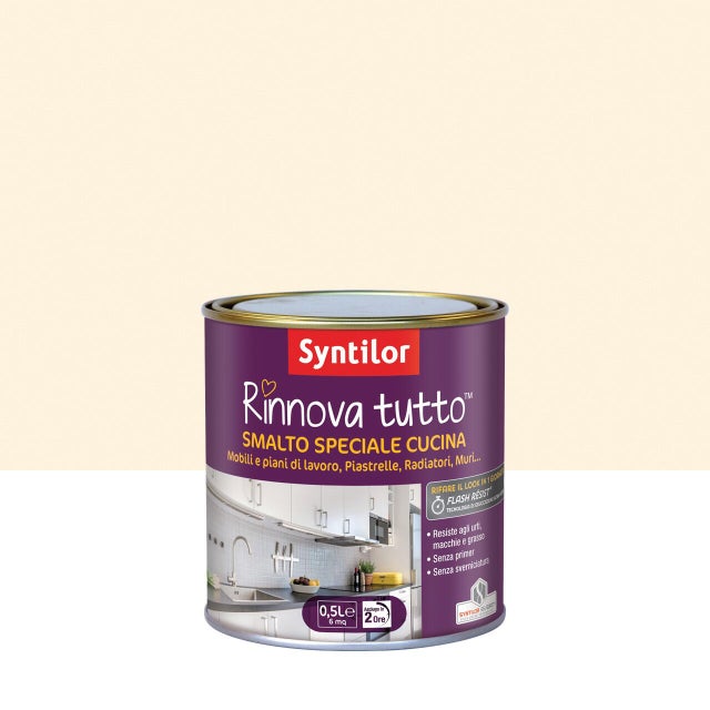 Smalto da interno per mobile, SYNTILOR Rinnova tutto vaniglia opaco, 0.5 L