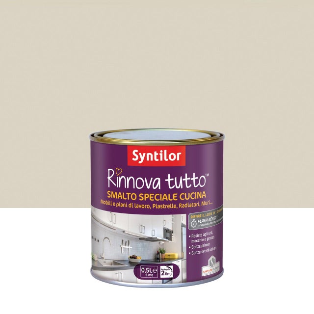 Smalto da interno per mobile, SYNTILOR Rinnova tutto verde zenzero opaco, 0.5 L