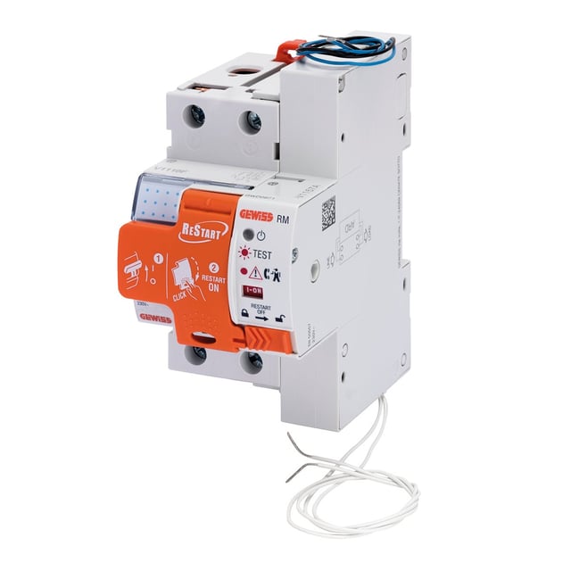 Differenziale salvavita GEWISS GWD4227R 2 poli 16A 4.5kA 30mA A 3 moduli 230V
