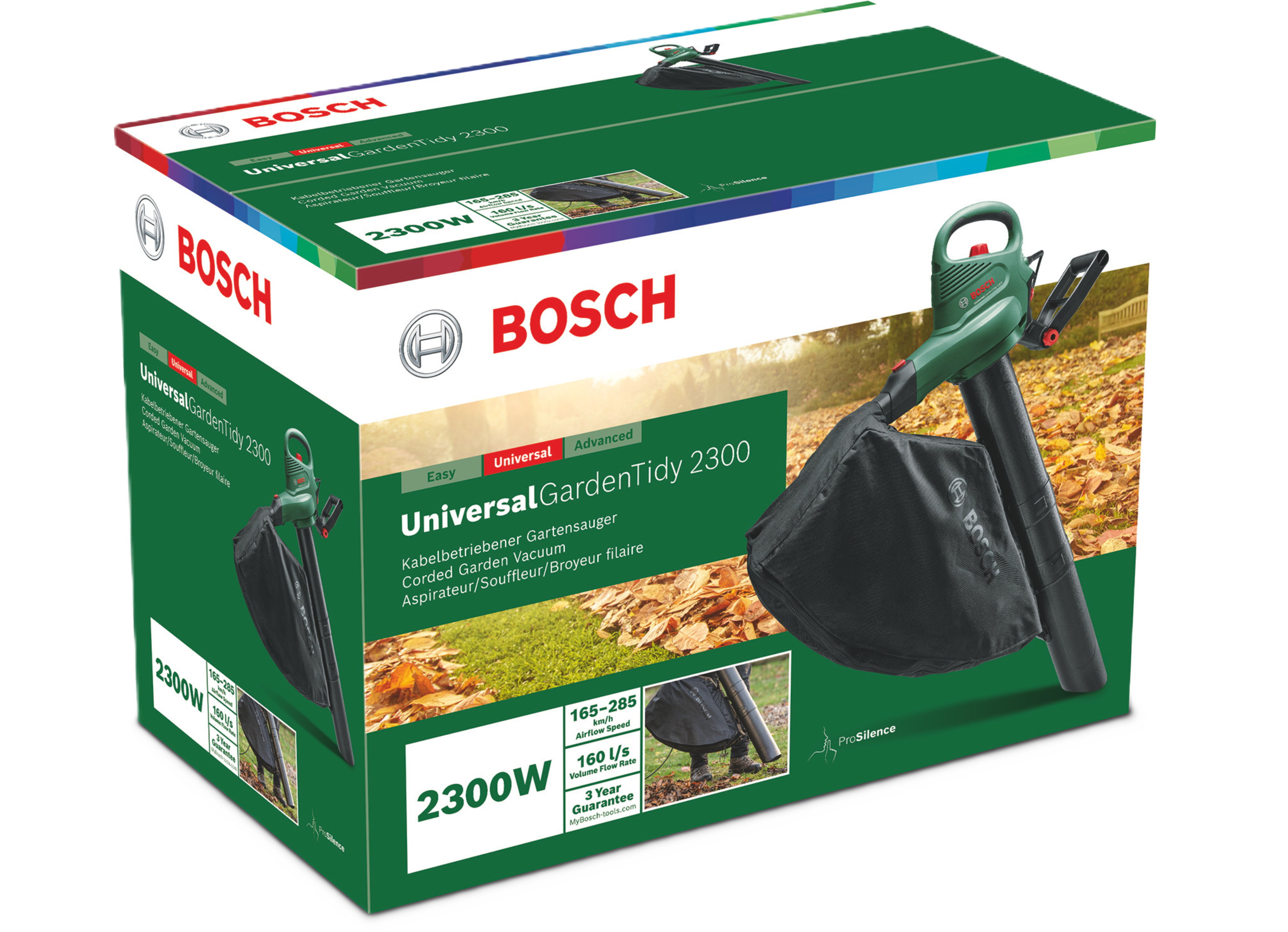 Odkurzacz elektryczny z dmuchawą 2300V UniversalGardenTidy 2300 BOSCH - 5