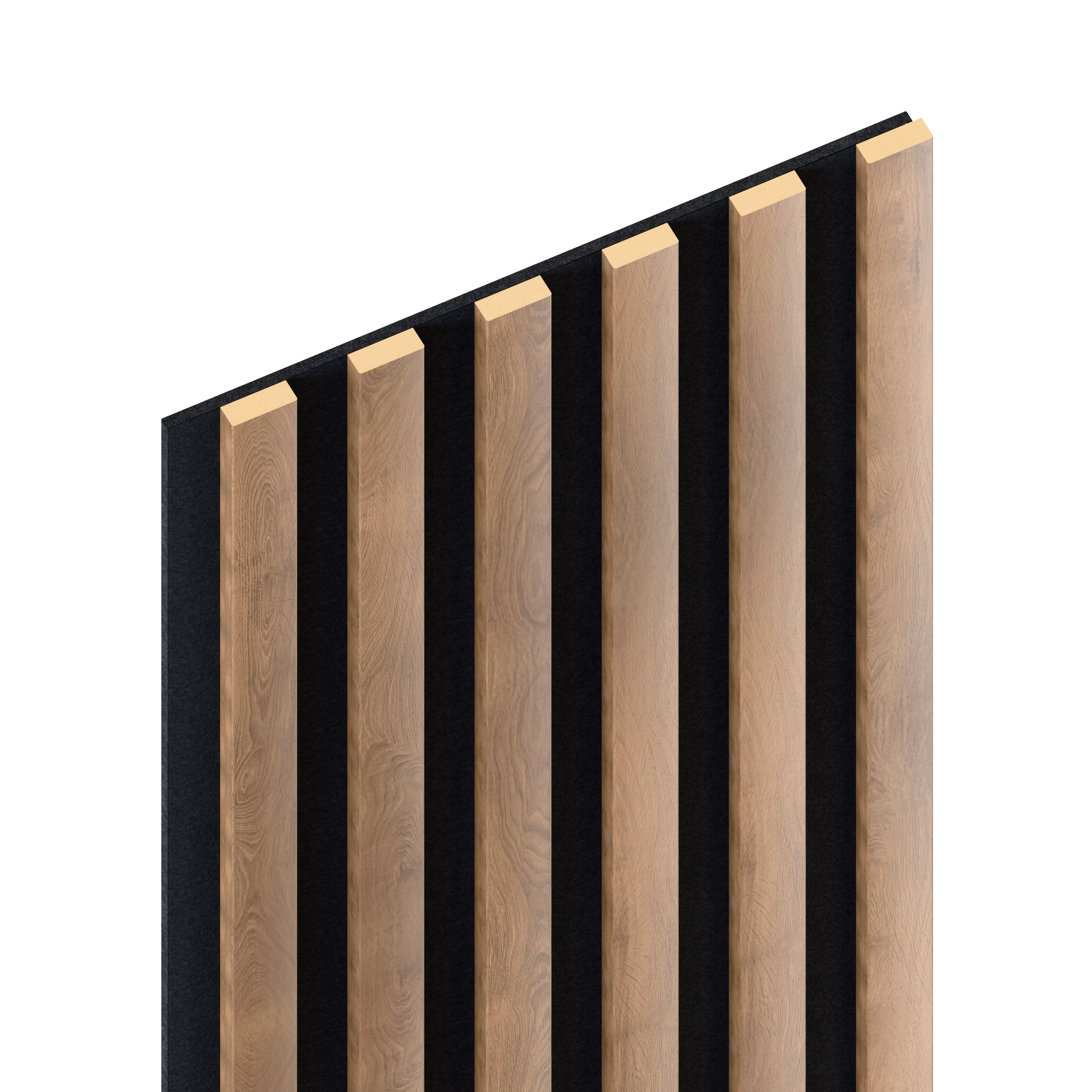 Panele ścienne 3D lamele na filcu 270x30 Tofee 6 lameli - Leroy Merlin