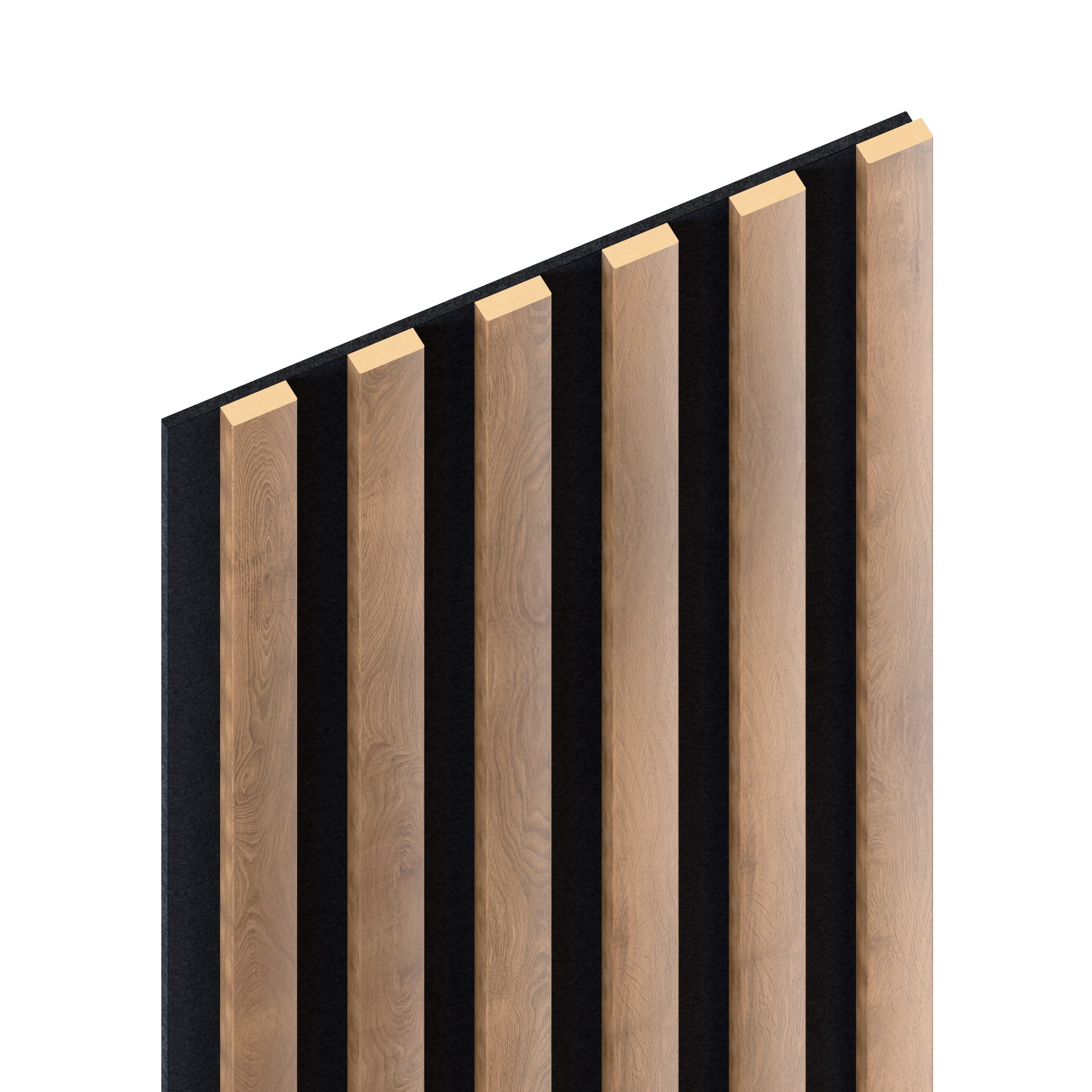 Panele ścienne 3D lamele na filcu 270x30 Tofee 6 lameli - Leroy Merlin
