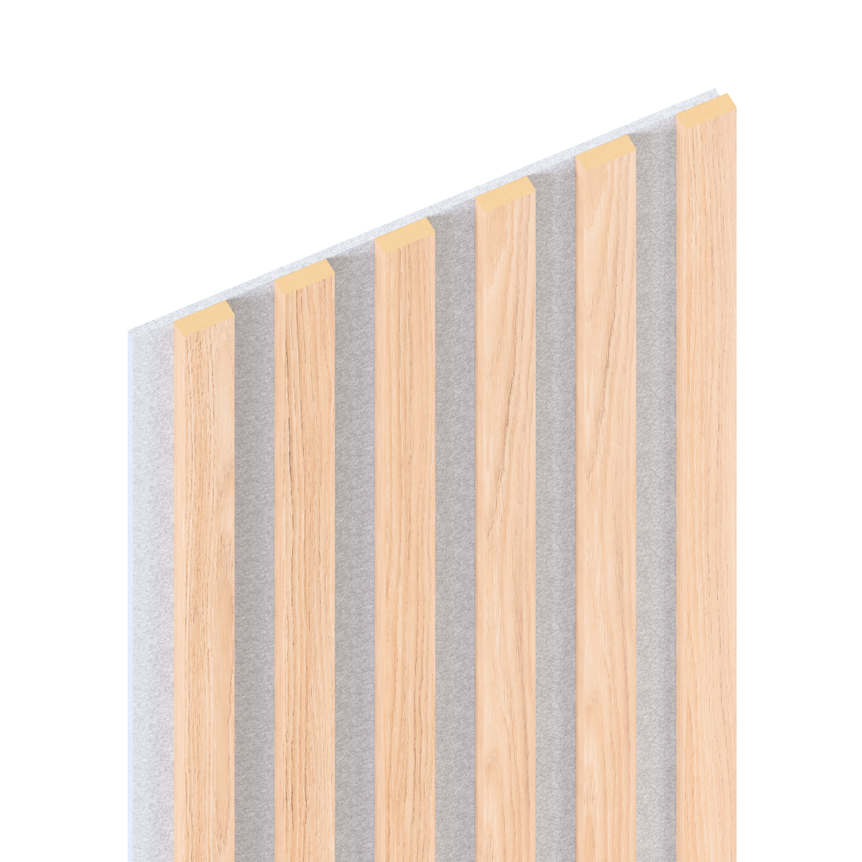 Panele ścienne 3D lamel na filcu slim 270x30 cm Dąb Arda 6 lameli