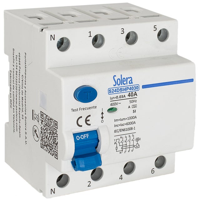 DIFERENCIAL SUPERINMUNIZADO 4P 40A 30MA-A