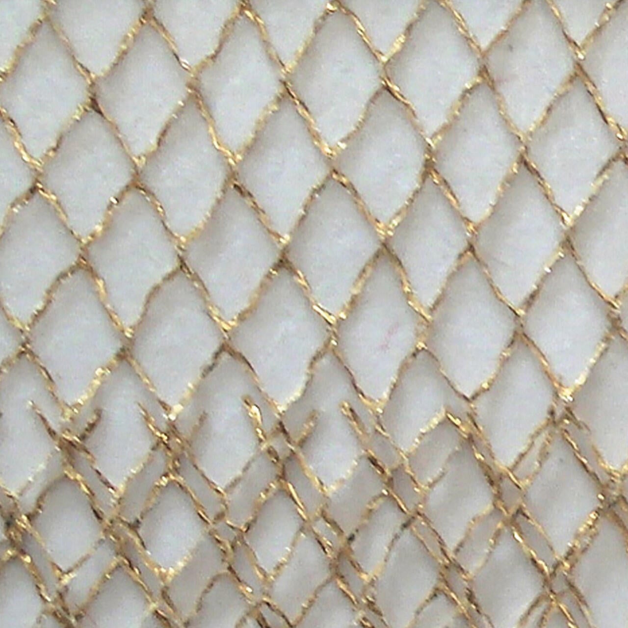 Tessuto al metro Rete oro 160 cm - 2