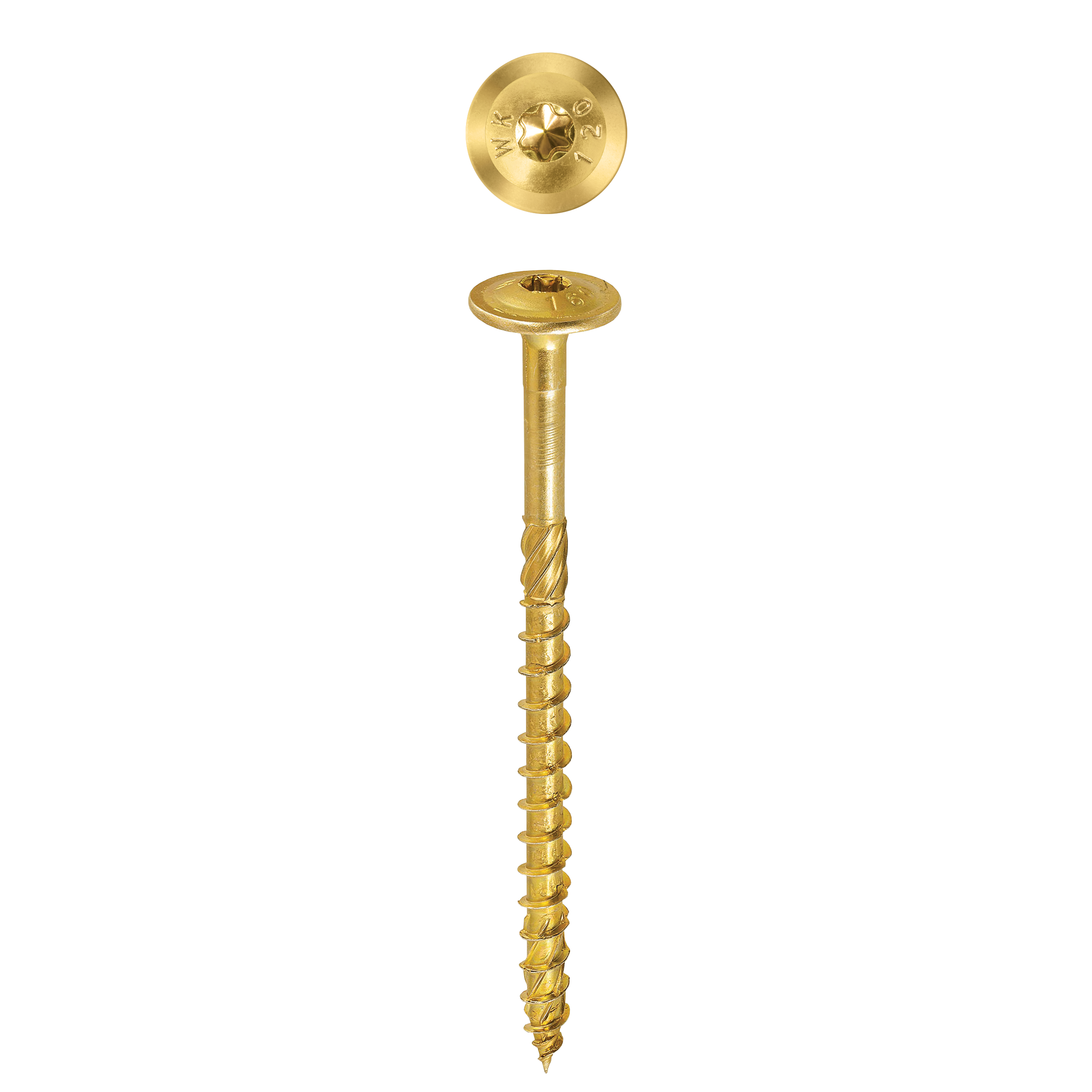 Wkręt ciesielski Torx 956 łeb podkładkowy 6x260 mm 175 sztuk