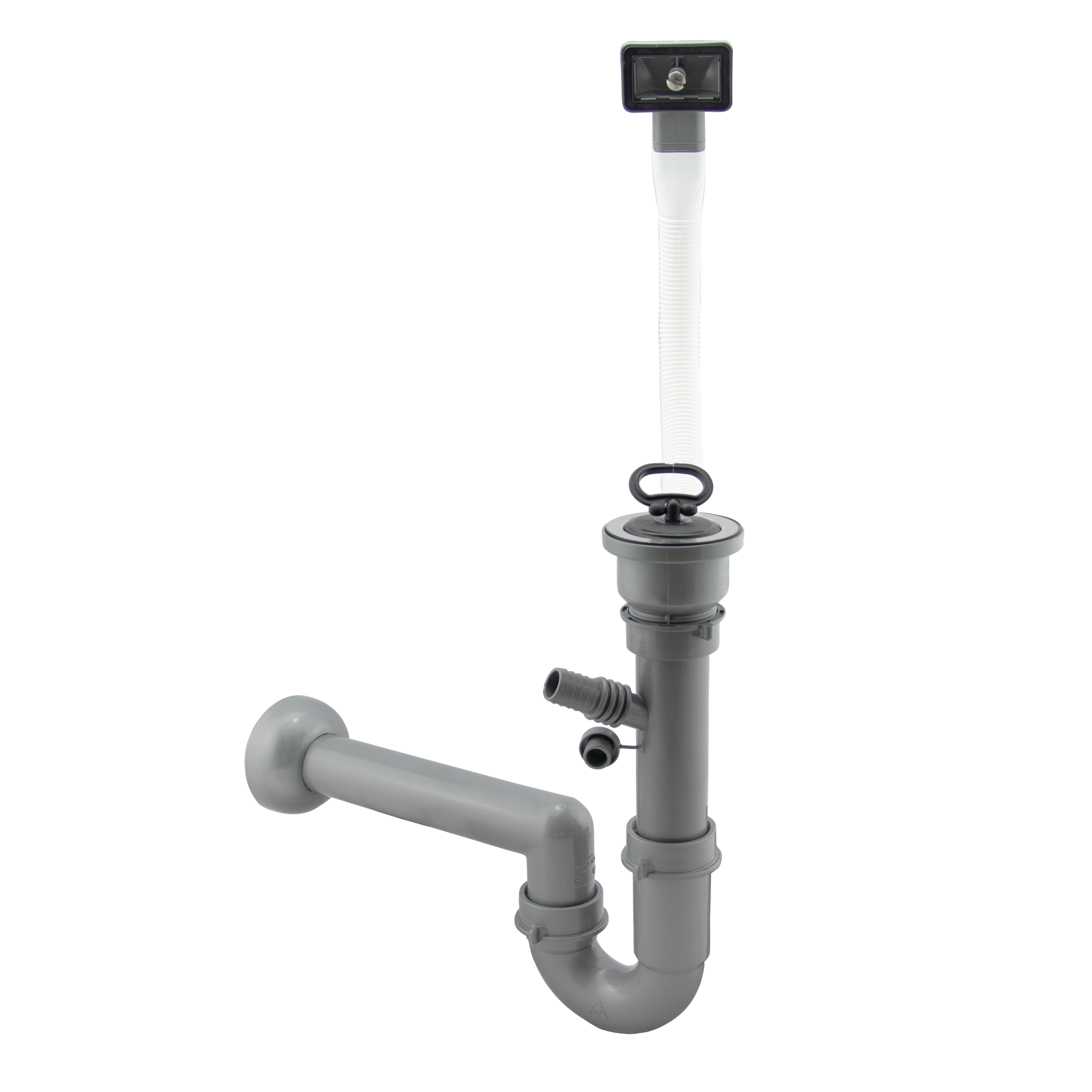 Lavello semincasso 1 vasca in inox argento DELINIA Como L 75.5 x L 76 cm, reversibile - 5