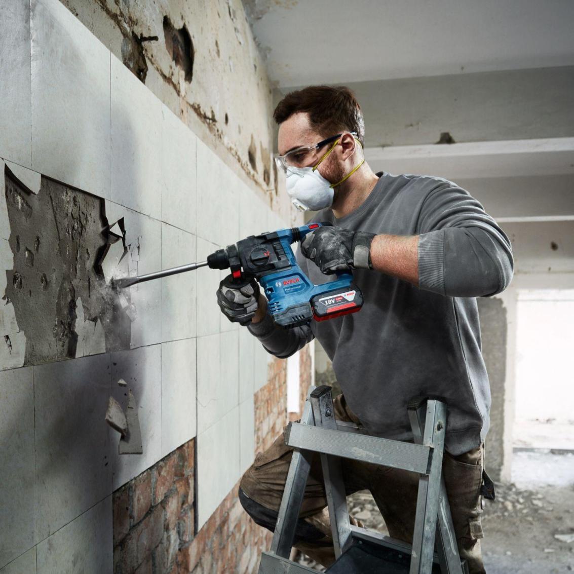 GBH 18V-22 perfo bosch bleu - 1